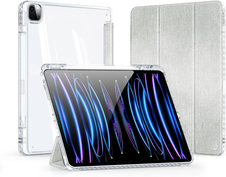 کیف تبلت Dux Ducis سری Unid با جایگاه قلم اپل و قابلیت بیدار شدن خودکار برای Apple iPad Air 13-2024/iPad Pro 12.9-2018/2020/2021/2022، سبز کیف تبلت Dux Ducis سری Unid با جایگاه قلم اپل و قابلیت بیدار شدن خودکار برای Apple iPad Air 13-2024/iPad Pro 12.9-2018/2020/2021/2022، سبز