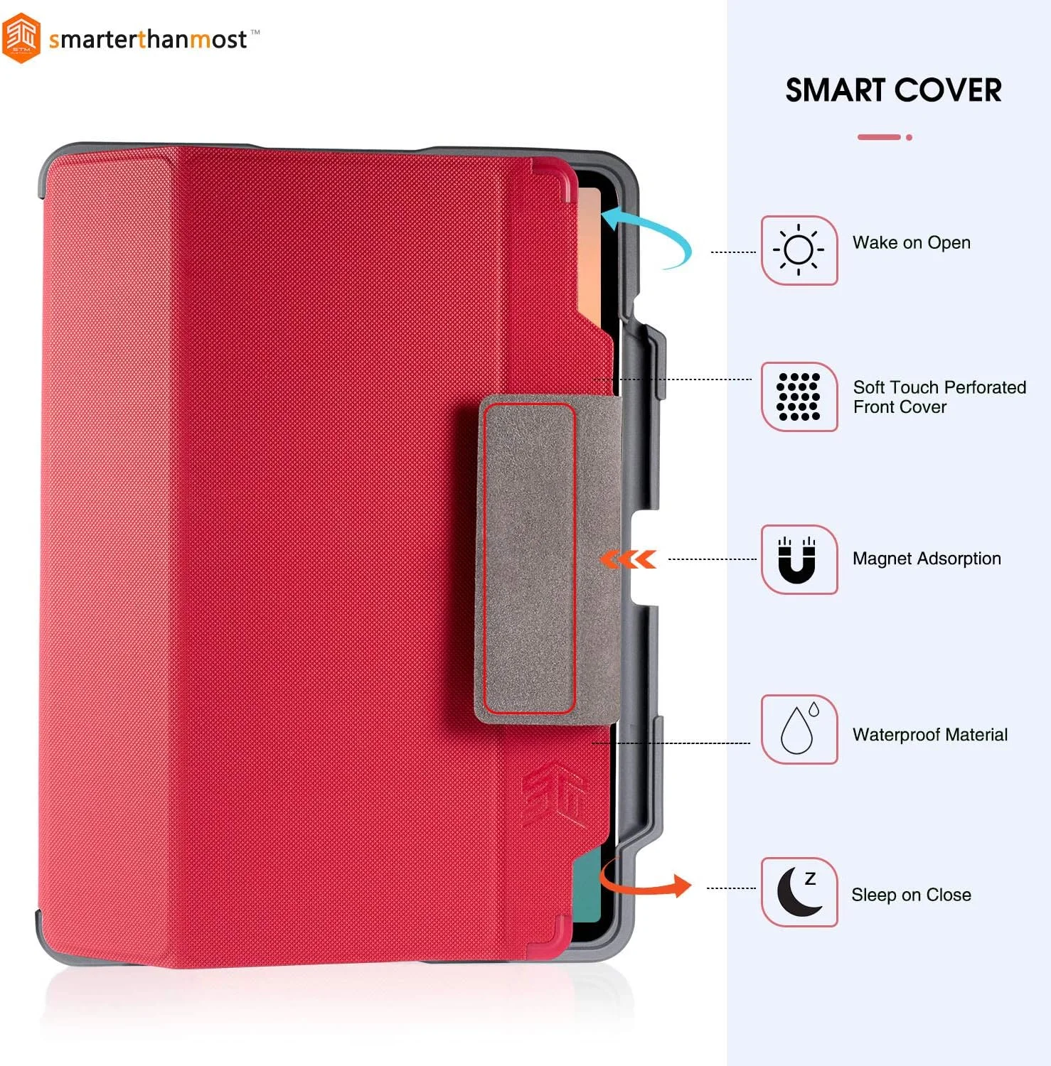 کیف تبلت فولیو STM Dux Plus 11 اینچی (فولیو، اپل، آیپد پرو 11 اینچی، 11 اینچی، 570 گرم، قرمز) کیف تبلت فولیو STM Dux Plus 11 اینچی (فولیو، اپل، آیپد پرو 11 اینچی، 11 اینچی، 570 گرم، قرمز)