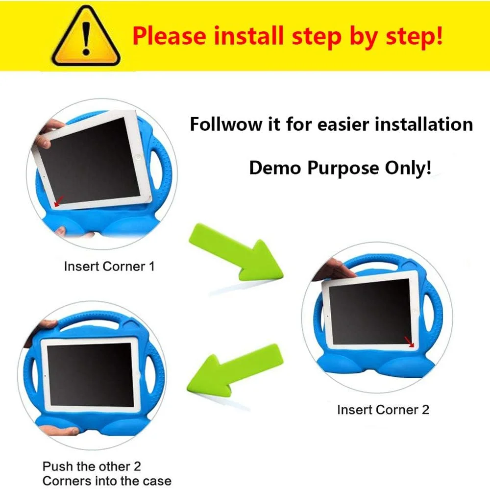 کیف آیپد مینی AWH برای کودکان، طرح پروانه ای زیبا با قابلیت استفاده به عنوان پایه، سبک وزن، مقاوم در برابر ضربه، پوشش محافظ فوم EVA بادوام برای Apple iPad Mini 1/2/3/4 - زرد کیف آیپد مینی AWH برای کودکان، طرح پروانه ای زیبا با قابلیت استفاده به عنوان پایه، سبک وزن، مقاوم در برابر ضربه، پوشش محافظ فوم EVA بادوام برای Apple iPad Mini 1/2/3/4 - زرد