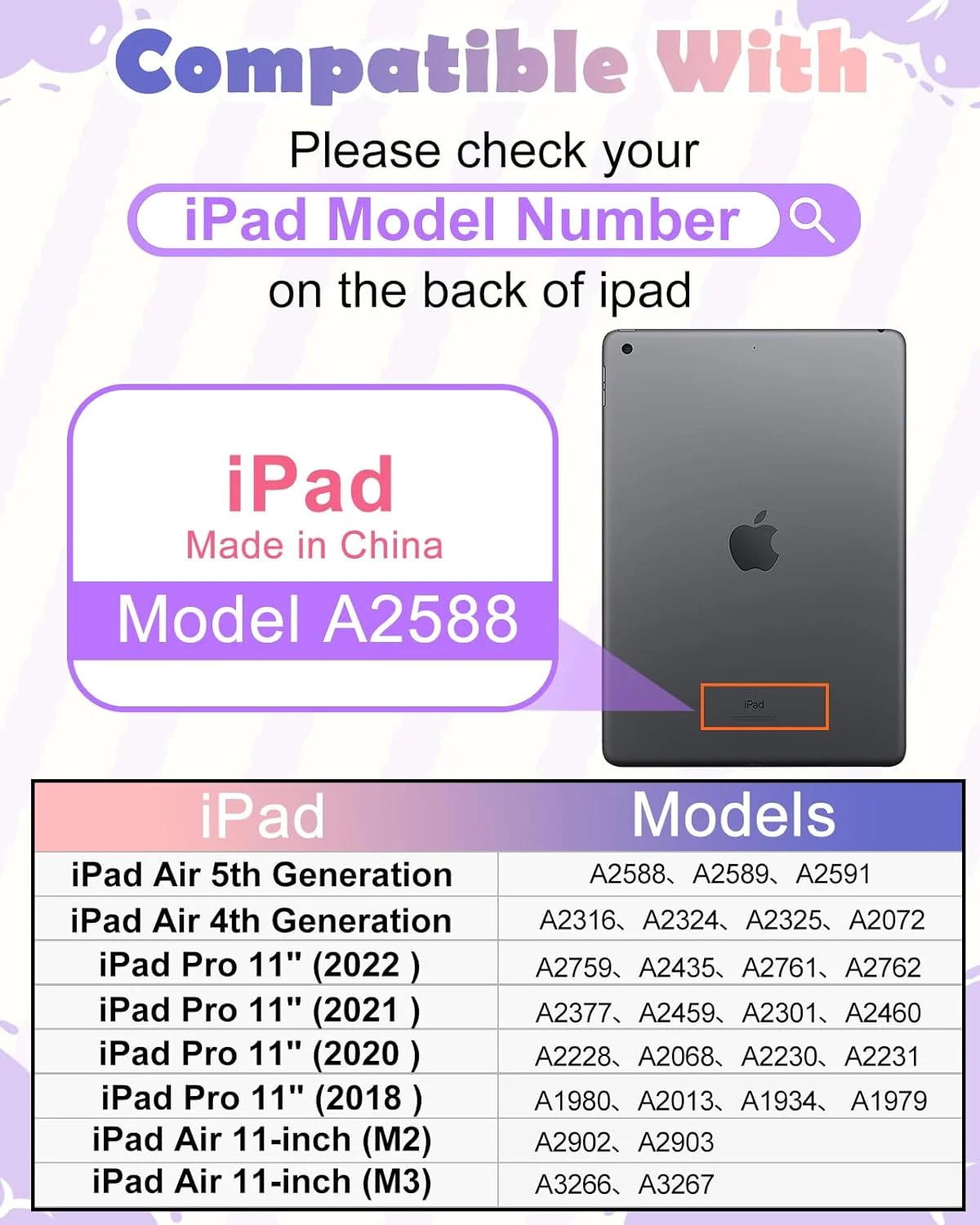 کاور تبلت گورگیتات مناسب آیپد ایر 11 اینچ M2 2024/M3 2025/Air نسل 5/4 10.9 اینچ/پرو 11 - با جای قلم، طرح کارتونی تکشاخ سیلیکونی زیبا با استند چرخشی و بند برای دختران نوجوان کاور تبلت گورگیتات مناسب آیپد ایر 11 اینچ M2 2024/M3 2025/Air نسل 5/4 10.9 اینچ/پرو 11 - با جای قلم، طرح کارتونی تکشاخ سیلیکونی زیبا با استند چرخشی و بند برای دختران نوجوان