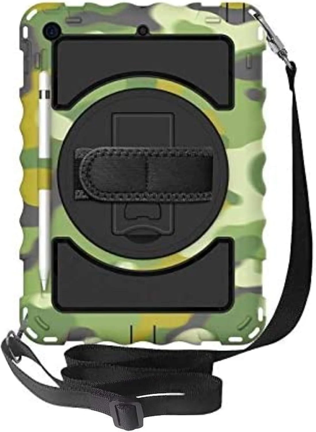 کاور تبلت ضد ضربه آیپد ShopAmaze، سیلیکونی محافظ سنگین با بند دستی و استند برای اپل آیپد 10.2 (سبز) کاور تبلت ضد ضربه آیپد ShopAmaze، سیلیکونی محافظ سنگین با بند دستی و استند برای اپل آیپد 10.2 (سبز)