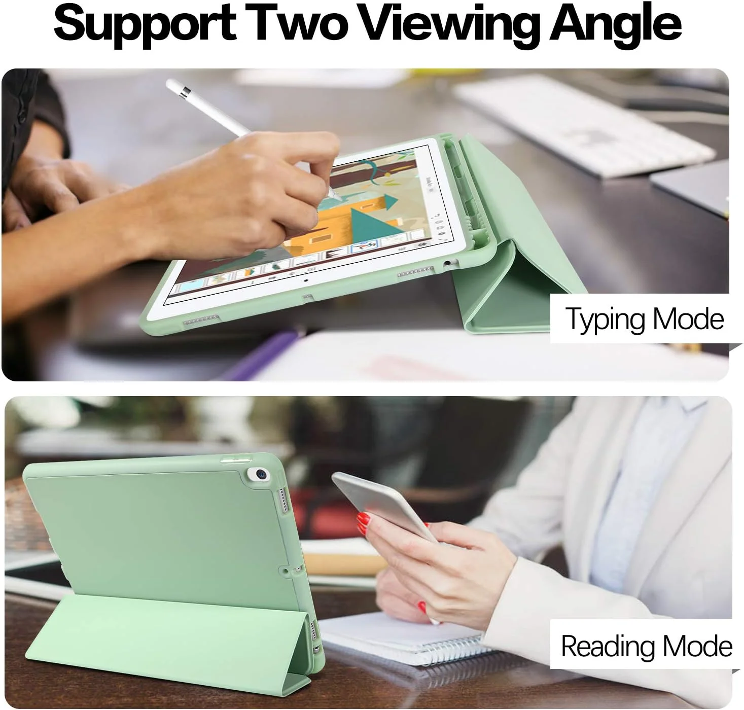 کیف BENTOBEN برای آیپد ایر 10.5 اینچی (نسل سوم) 2019 / آیپد پرو 10.5 اینچی 2017 با نگهدارنده قلم، کیف محافظ تبلت ممتاز، پوشش هوشمند پشتی TPU نرم و باریک با قابلیت خواب/بیداری خودکار برای اپل آیپد ایر 3 10.5، سبز کیف BENTOBEN برای آیپد ایر 10.5 اینچی (نسل سوم) 2019 / آیپد پرو 10.5 اینچی 2017 با نگهدارنده قلم، کیف محافظ تبلت ممتاز، پوشش هوشمند پشتی TPU نرم و باریک با قابلیت خواب/بیداری خودکار برای اپل آیپد ایر 3 10.5، سبز