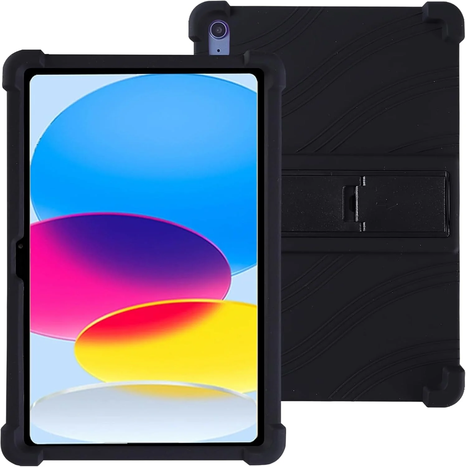 Protective Cover Case For Apple 2025 iPad A16 Tablet 11Inch Tablets –Shockproof Silicone Cover,Slim and Durable Case,WaterProof,Anti-Scratch,Black Protective Cover Case For Apple 2025 iPad A16 Tablet 11Inch Tablets –Shockproof Silicone Cover,Slim and Durable Case,WaterProof,Anti-Scratch,Black