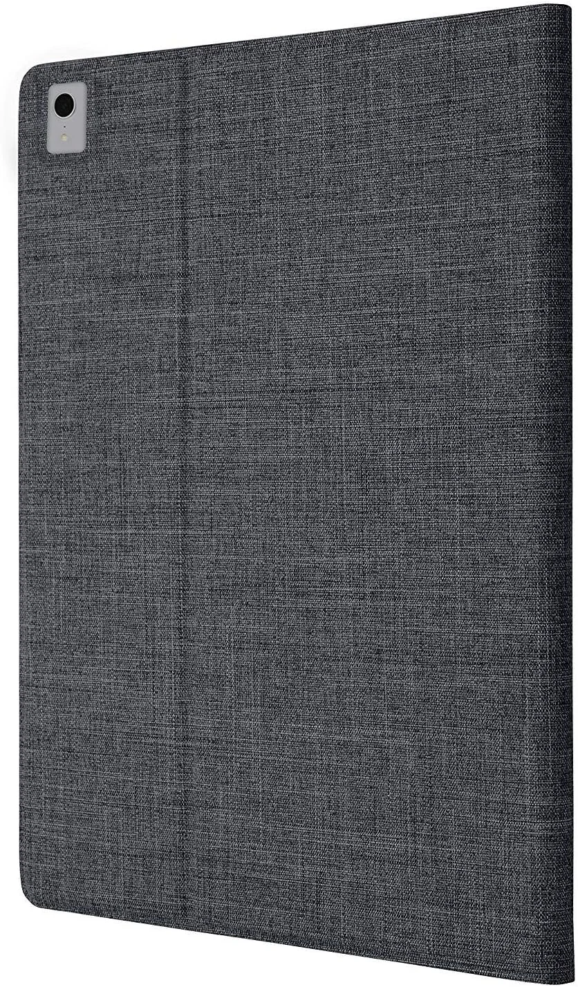 کیف اطلس STM برای Apple iPad Pro 12.9 نسل سوم (2018) - کیف تاشو سبک وزن، پارچه بافت دار شیک با نگهدارنده مداد، پشت شفاف، عملکرد خواب/بیدار زغالی کیف اطلس STM برای Apple iPad Pro 12.9 نسل سوم (2018) - کیف تاشو سبک وزن، پارچه بافت دار شیک با نگهدارنده مداد، پشت شفاف، عملکرد خواب/بیدار زغالی