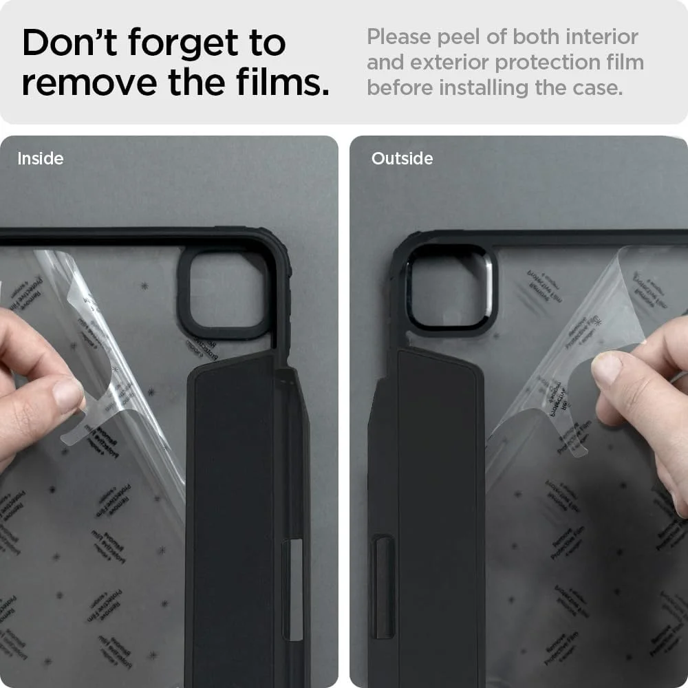 کاور محافظ آیپد پرو 12.9 اینچ Spigen Ultra Hybrid Pro مناسب برای نسل ششم M2 (سال 2022) / نسل پنجم (سال 2021) به همراه جای قلم - مشکی کاور محافظ آیپد پرو 12.9 اینچ Spigen Ultra Hybrid Pro مناسب برای نسل ششم M2 (سال 2022) / نسل پنجم (سال 2021) به همراه جای قلم - مشکی