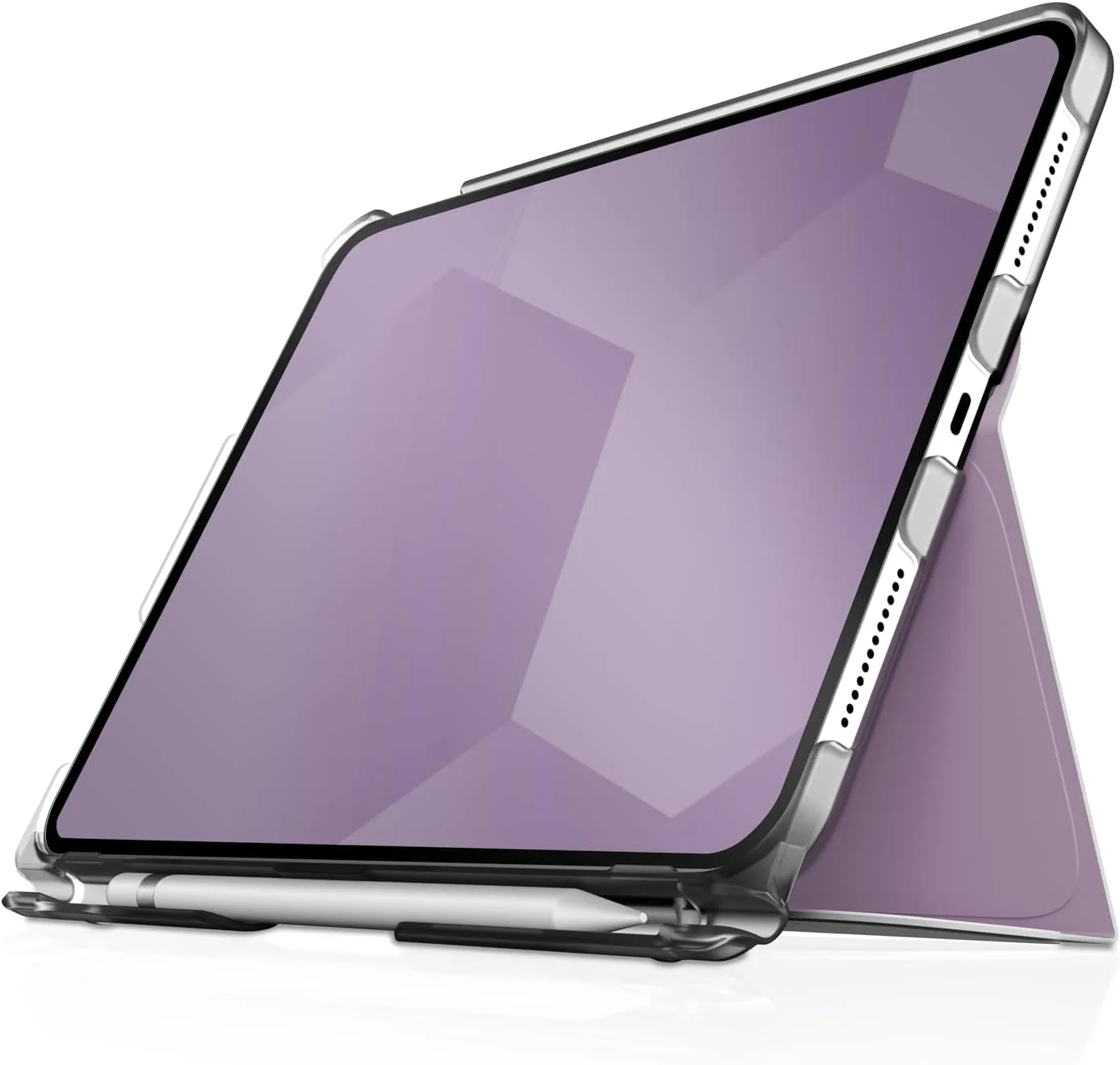 STM STUDIO case for Apple iPad 10th Gen 2022| Lightweight Protective Cover, Transparent Back, w/Apple Pencil Storage, Supports Auto Sleep/Wake Function - Purple STM STUDIO case for Apple iPad 10th Gen 2022| Lightweight Protective Cover, Transparent Back, w/Apple Pencil Storage, Supports Auto Sleep/Wake Function - Purple