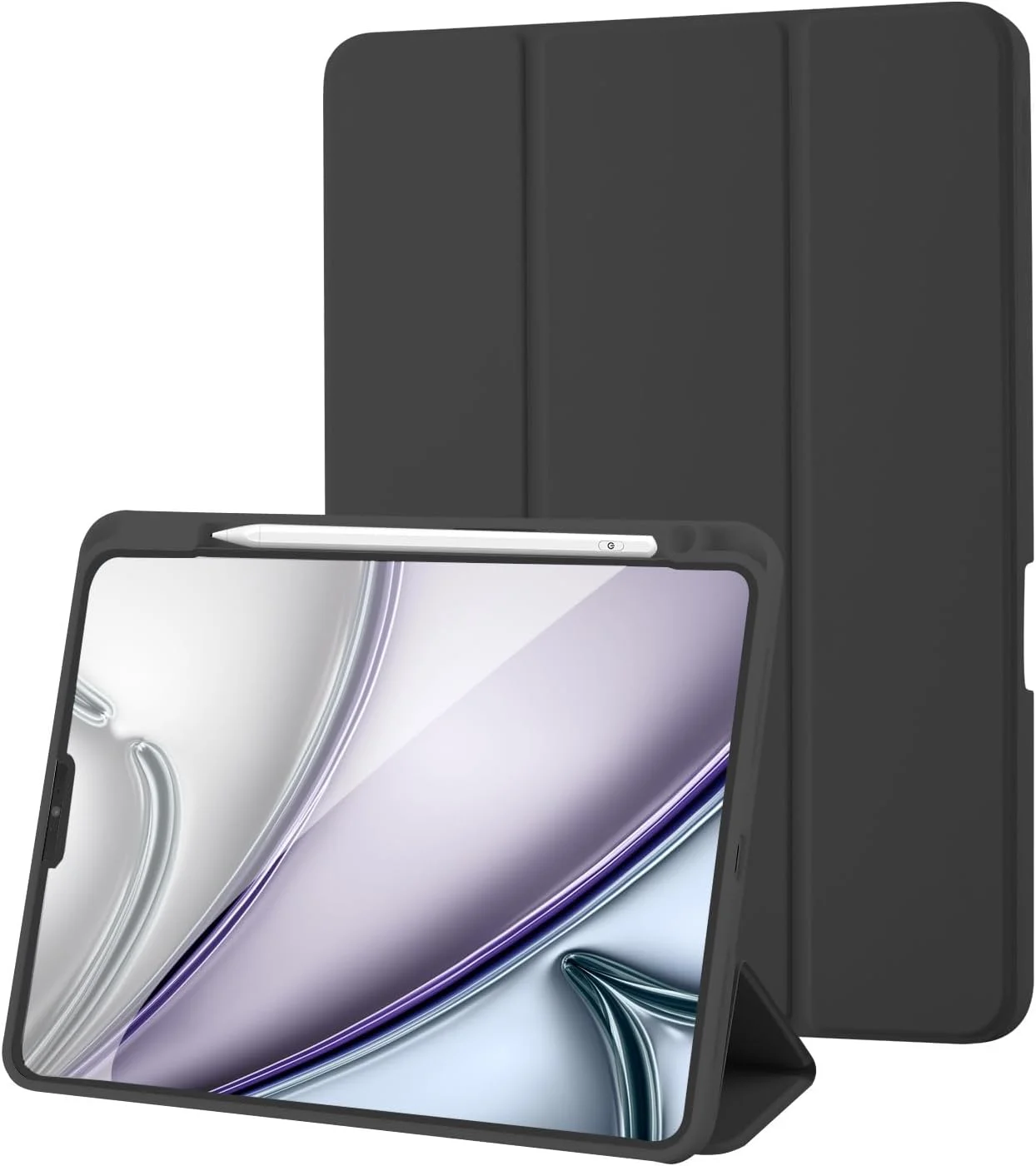 کاور AWH مناسب برای آیپد پرو 11 2022/2021/2020، کاور آیپد پرو 11 با جای قلم، کاور هوشمند استند برای آیپد پرو 11 اینچی نسل 11، شارژ قلم اپل نسل 2 با قابلیت بیدار/خواب خودکار، مشکی کاور AWH مناسب برای آیپد پرو 11 2022/2021/2020، کاور آیپد پرو 11 با جای قلم، کاور هوشمند استند برای آیپد پرو 11 اینچی نسل 11، شارژ قلم اپل نسل 2 با قابلیت بیدار/خواب خودکار، مشکی
