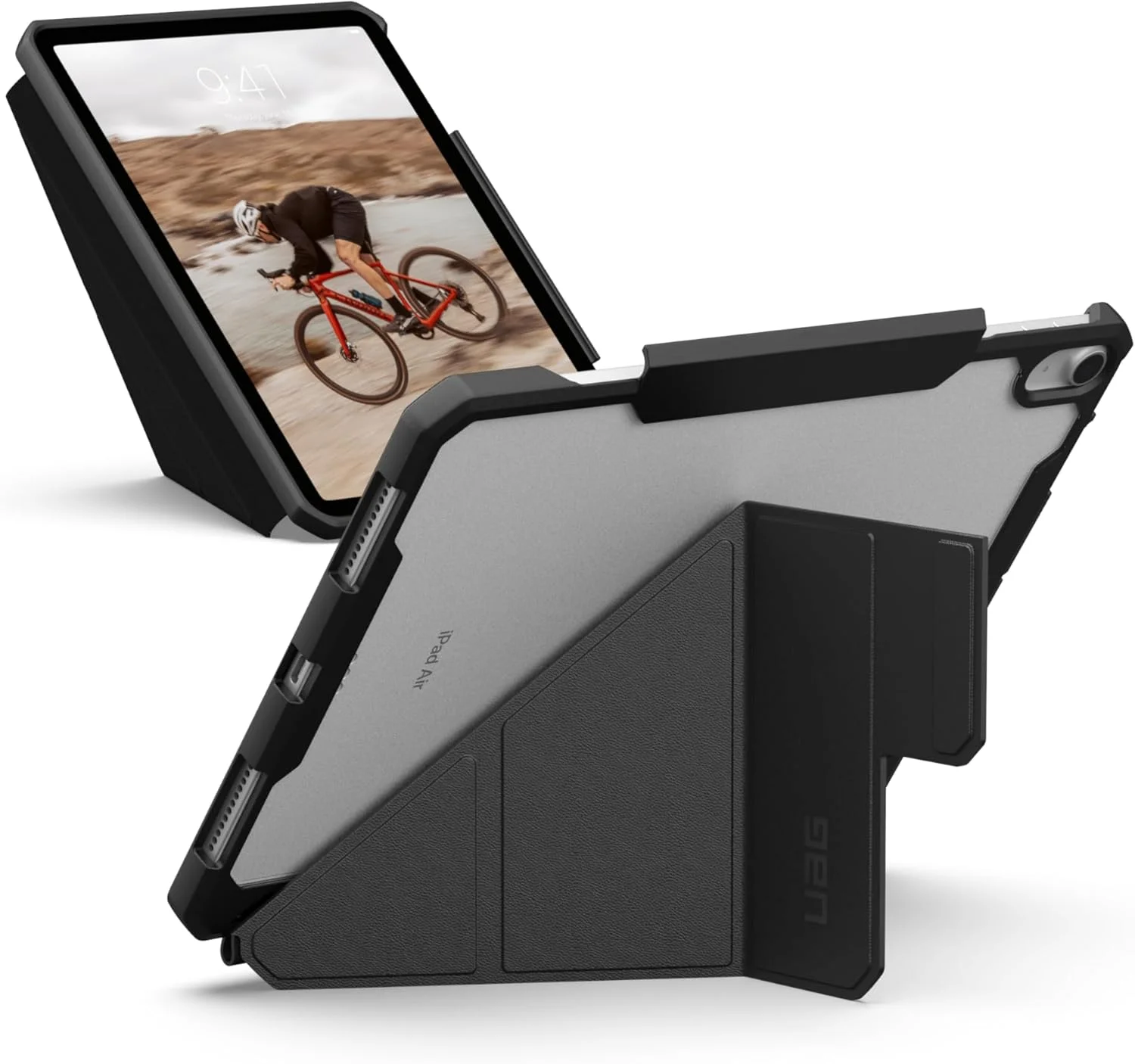 کاور محافظ تبلت آیپد ایر 11 اینچ Urban Armor Gear UAG Essential Armor (مناسب مدل 2024) M2، با نگهدارنده قلم و استند قابل تنظیم چند زاویه - مشکی کاور محافظ تبلت آیپد ایر 11 اینچ Urban Armor Gear UAG Essential Armor (مناسب مدل 2024) M2، با نگهدارنده قلم و استند قابل تنظیم چند زاویه - مشکی