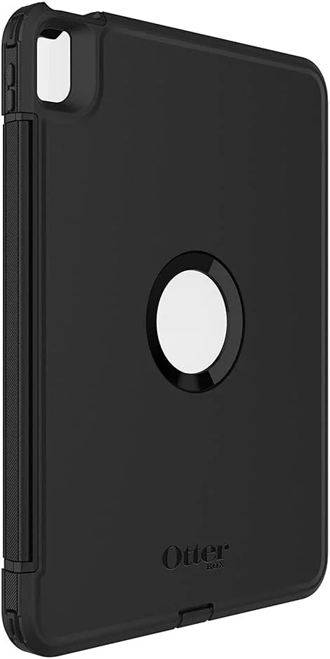 محافظ ضد ضربه OtterBox Defender مناسب برای آیپد ایر 10.9 اینچی (نسل 4 سال 2020 / نسل 5 سال 2022)، مقاوم در برابر شوک، محافظ فوق العاده مقاوم با محافظ صفحه نمایش داخلی، تست شده 2 برابر استاندارد نظامی، مشکی محافظ ضد ضربه OtterBox Defender مناسب برای آیپد ایر 10.9 اینچی (نسل 4 سال 2020 / نسل 5 سال 2022)، مقاوم در برابر شوک، محافظ فوق العاده مقاوم با محافظ صفحه نمایش داخلی، تست شده 2 برابر استاندارد نظامی، مشکی