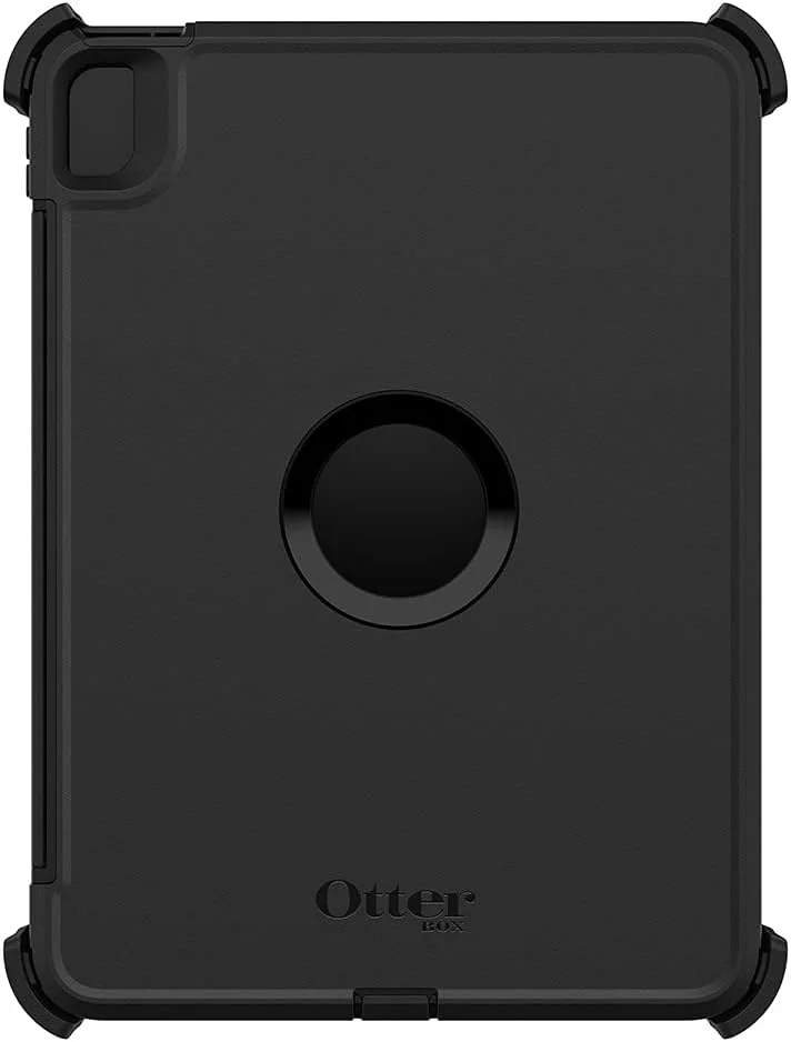محافظ ضد ضربه OtterBox Defender مناسب برای آیپد ایر 10.9 اینچی (نسل 4 سال 2020 / نسل 5 سال 2022)، مقاوم در برابر شوک، محافظ فوق العاده مقاوم با محافظ صفحه نمایش داخلی، تست شده 2 برابر استاندارد نظامی، مشکی محافظ ضد ضربه OtterBox Defender مناسب برای آیپد ایر 10.9 اینچی (نسل 4 سال 2020 / نسل 5 سال 2022)، مقاوم در برابر شوک، محافظ فوق العاده مقاوم با محافظ صفحه نمایش داخلی، تست شده 2 برابر استاندارد نظامی، مشکی