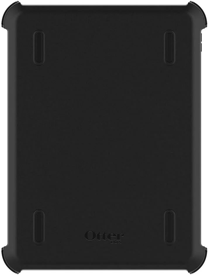 محافظ ضد ضربه OtterBox Defender مناسب برای آیپد ایر 10.9 اینچی (نسل 4 سال 2020 / نسل 5 سال 2022)، مقاوم در برابر شوک، محافظ فوق العاده مقاوم با محافظ صفحه نمایش داخلی، تست شده 2 برابر استاندارد نظامی، مشکی محافظ ضد ضربه OtterBox Defender مناسب برای آیپد ایر 10.9 اینچی (نسل 4 سال 2020 / نسل 5 سال 2022)، مقاوم در برابر شوک، محافظ فوق العاده مقاوم با محافظ صفحه نمایش داخلی، تست شده 2 برابر استاندارد نظامی، مشکی