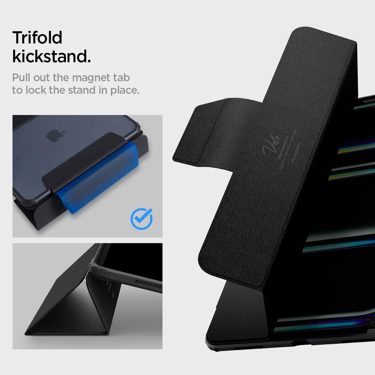 کاور محافظ آیپد پرو ۱۳ اینچ Spigen Ultra Hybrid Pro (مدل ۲۰۲۴) M4 با پشت شفاف و جای قلم - مشکی کاور محافظ آیپد پرو ۱۳ اینچ Spigen Ultra Hybrid Pro (مدل ۲۰۲۴) M4 با پشت شفاف و جای قلم - مشکی