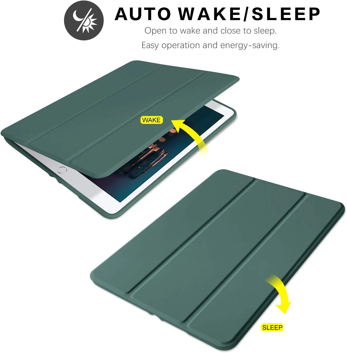 کیف BENTOBEN برای آیپد ایر 10.5 اینچی (نسل سوم) 2019 / آیپد پرو 10.5 اینچی 2017 با نگهدارنده قلم، کیف محافظ تبلت ممتاز باریک با پشت TPU نرم، پوشش هوشمند با قابلیت خواب/بیدار خودکار برای اپل آیپد ایر 3، سبز تیره کیف BENTOBEN برای آیپد ایر 10.5 اینچی (نسل سوم) 2019 / آیپد پرو 10.5 اینچی 2017 با نگهدارنده قلم، کیف محافظ تبلت ممتاز باریک با پشت TPU نرم، پوشش هوشمند با قابلیت خواب/بیدار خودکار برای اپل آیپد ایر 3، سبز تیره