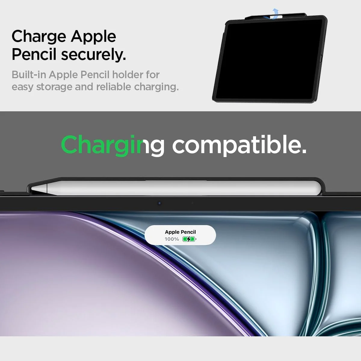 کاور محافظ اسپایگن Enzo Aramid سازگار با آیپد پرو ۱۳ اینچ نسل هفتم M4 (2024) - مشکی کاور محافظ اسپایگن Enzo Aramid سازگار با آیپد پرو ۱۳ اینچ نسل هفتم M4 (2024) - مشکی