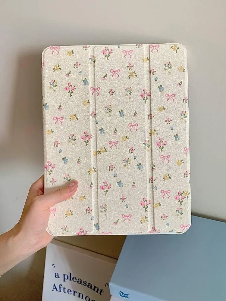 کیف چرمی باریک و سخت با استند قابل تنظیم و جای مداد برای آیپد ۹ ۱۰.۲ اینچی نسل نهم ۲۰۲۱، طرح پاپیون گلدار شیک و دوست داشتنی، مناسب دختران و کودکان - رنگ کرم سفید صورتی کیف چرمی باریک و سخت با استند قابل تنظیم و جای مداد برای آیپد ۹ ۱۰.۲ اینچی نسل نهم ۲۰۲۱، طرح پاپیون گلدار شیک و دوست داشتنی، مناسب دختران و کودکان - رنگ کرم سفید صورتی