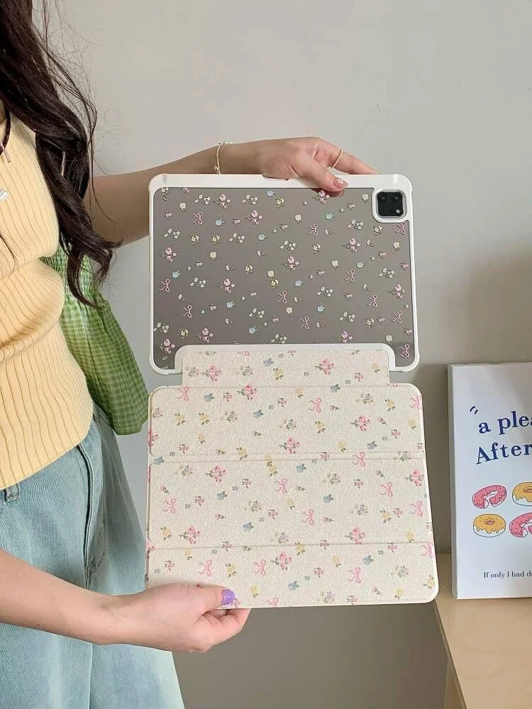 کیف چرمی باریک و سخت با استند قابل تنظیم و جای مداد برای آیپد ۹ ۱۰.۲ اینچی نسل نهم ۲۰۲۱، طرح پاپیون گلدار شیک و دوست داشتنی، مناسب دختران و کودکان - رنگ کرم سفید صورتی کیف چرمی باریک و سخت با استند قابل تنظیم و جای مداد برای آیپد ۹ ۱۰.۲ اینچی نسل نهم ۲۰۲۱، طرح پاپیون گلدار شیک و دوست داشتنی، مناسب دختران و کودکان - رنگ کرم سفید صورتی