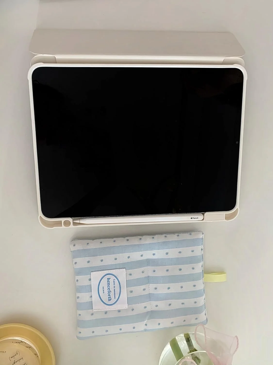 کیف چرمی باریک و سخت با استند قابل تنظیم و جای مداد برای آیپد ۹ ۱۰.۲ اینچی نسل نهم ۲۰۲۱، طرح پاپیون گلدار شیک و دوست داشتنی، مناسب دختران و کودکان - رنگ کرم سفید صورتی کیف چرمی باریک و سخت با استند قابل تنظیم و جای مداد برای آیپد ۹ ۱۰.۲ اینچی نسل نهم ۲۰۲۱، طرح پاپیون گلدار شیک و دوست داشتنی، مناسب دختران و کودکان - رنگ کرم سفید صورتی