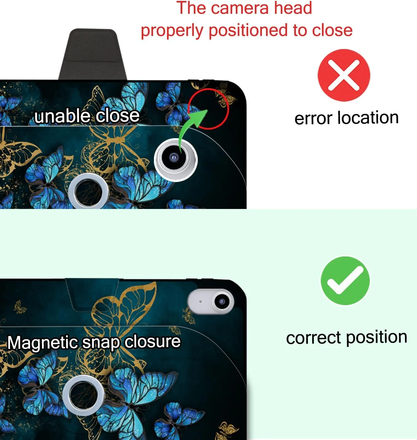 کاور باریک چرخشی KUAELEN مناسب برای آیپد نسل 10 سال 2022، 10.9 اینچی، قاب آیپد 10، مناسب برای قاب آیپد نسل 10 اپل با قابلیت خواب/بیداری خودکار، طرح پروانه های آبی کاور باریک چرخشی KUAELEN مناسب برای آیپد نسل 10 سال 2022، 10.9 اینچی، قاب آیپد 10، مناسب برای قاب آیپد نسل 10 اپل با قابلیت خواب/بیداری خودکار، طرح پروانه های آبی