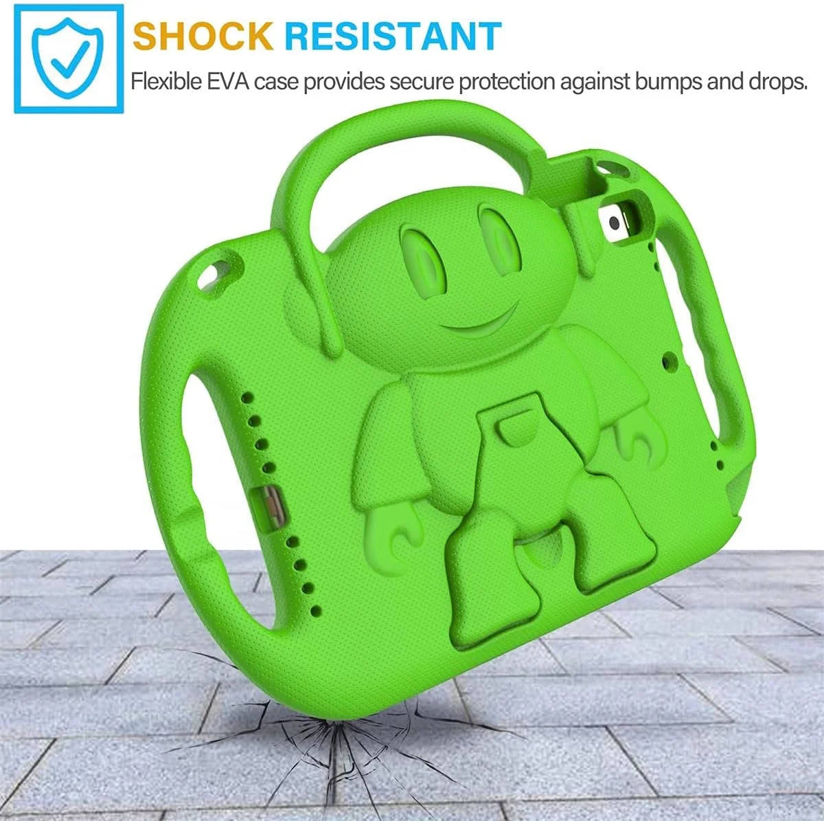 کیف محافظ کودکانه SUPLIK برای آیپد نسل 9/8/7 (10.2 اینچ، 2021/2020/2019)، کیف محافظ آیپد 10.2 اینچی با بند شانه ای، دسته و استند برای اپل آیپد نسل 7/8/9، سبز کیف محافظ کودکانه SUPLIK برای آیپد نسل 9/8/7 (10.2 اینچ، 2021/2020/2019)، کیف محافظ آیپد 10.2 اینچی با بند شانه ای، دسته و استند برای اپل آیپد نسل 7/8/9، سبز