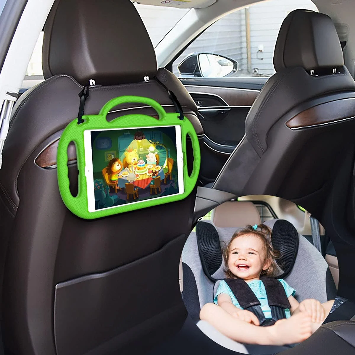 کیف محافظ کودکانه SUPLIK برای آیپد نسل 9/8/7 (10.2 اینچ، 2021/2020/2019)، کیف محافظ آیپد 10.2 اینچی با بند شانه ای، دسته و استند برای اپل آیپد نسل 7/8/9، سبز کیف محافظ کودکانه SUPLIK برای آیپد نسل 9/8/7 (10.2 اینچ، 2021/2020/2019)، کیف محافظ آیپد 10.2 اینچی با بند شانه ای، دسته و استند برای اپل آیپد نسل 7/8/9، سبز