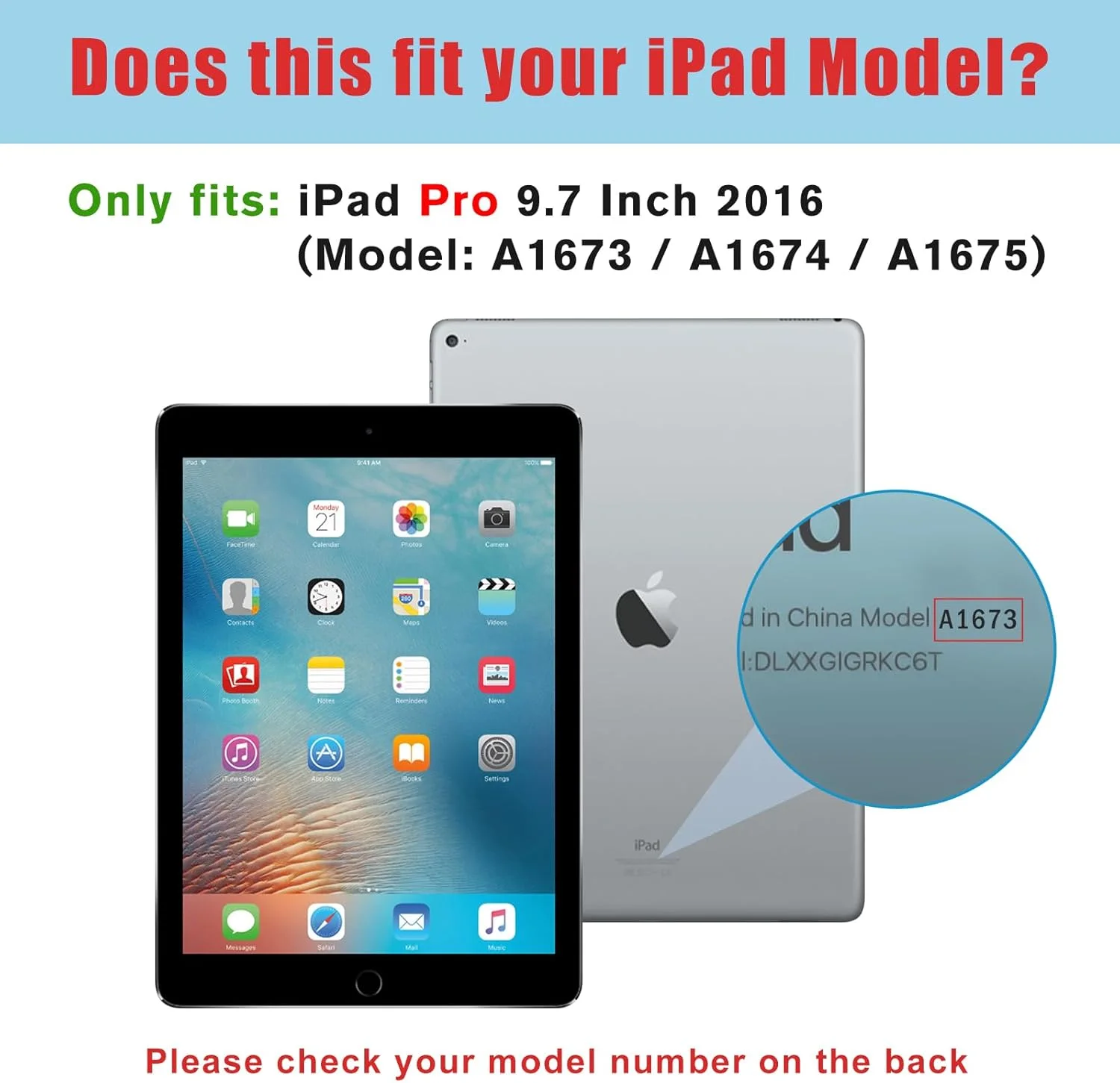 کاور پروکیس آیپد پرو 9.7 اینچ 2016 (مدل قدیمی)، کاور هوشمند باریک و سبک با پشت مات نیمه شفاف برای اپل آیپد پرو 9.7 اینچ (A1673 A1674 A1675) - سرمه ای کاور پروکیس آیپد پرو 9.7 اینچ 2016 (مدل قدیمی)، کاور هوشمند باریک و سبک با پشت مات نیمه شفاف برای اپل آیپد پرو 9.7 اینچ (A1673 A1674 A1675) - سرمه ای