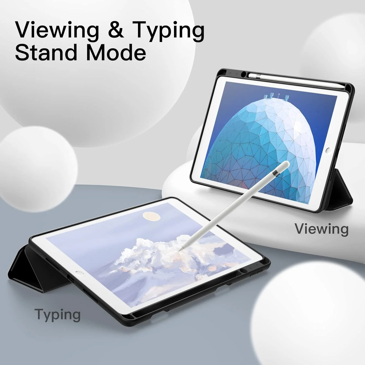 کاور JETech برای آیپد ایر 3 (10.5 اینچی 2019، نسل سوم) و آیپد پرو 10.5 با جای قلم، کاور باریک تبلت با پشت TPU نرم، قابلیت بیدار/خواب خودکار (مشکی) کاور JETech برای آیپد ایر 3 (10.5 اینچی 2019، نسل سوم) و آیپد پرو 10.5 با جای قلم، کاور باریک تبلت با پشت TPU نرم، قابلیت بیدار/خواب خودکار (مشکی)