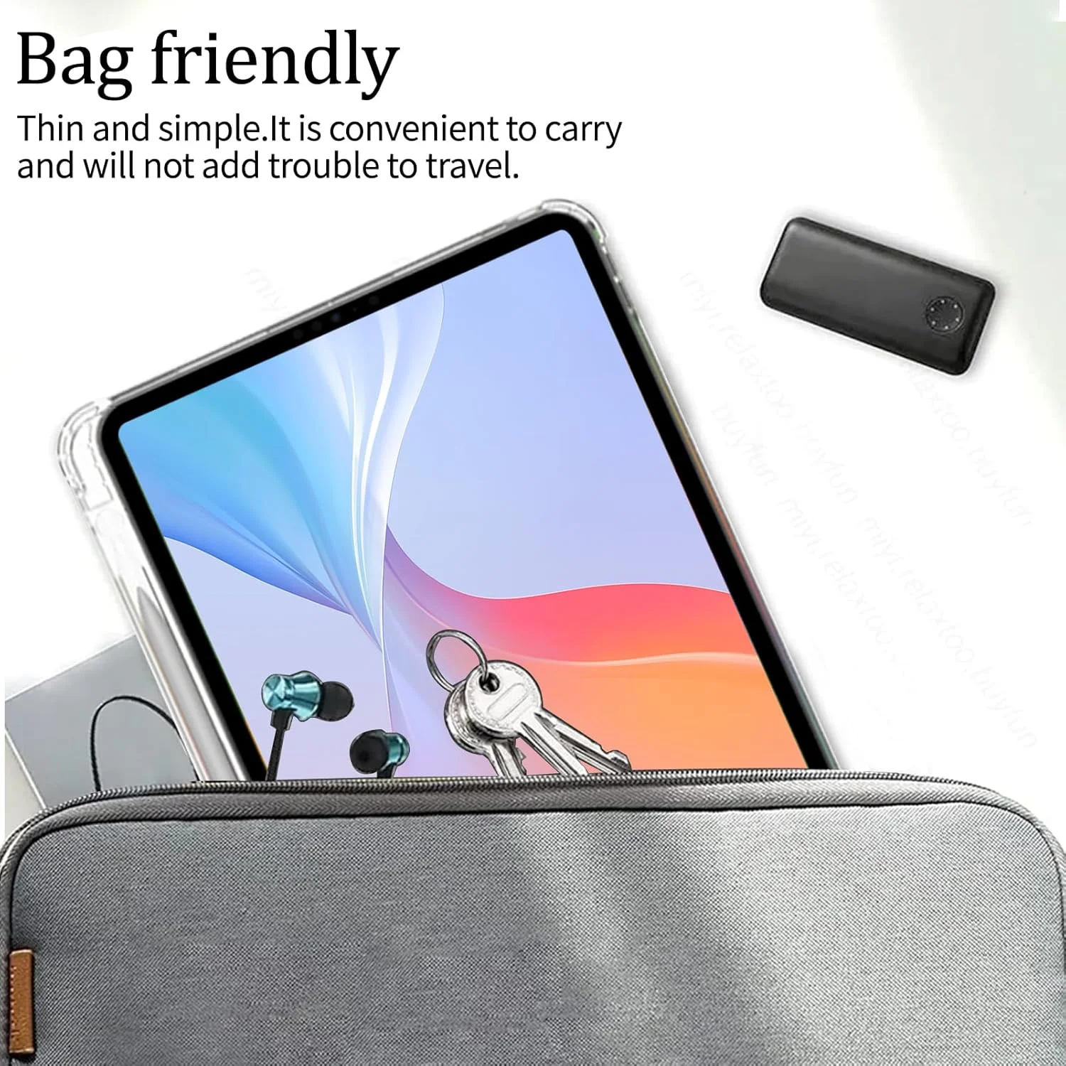 کاور شفاف Lukione سازگار با آیپد ایر 11 اینچی M2 (2024) با جای قلم، ضد زردی، ضد ضربه، باریک، پوشش پشتی تبلت با سپر TPU نرم کاور شفاف Lukione سازگار با آیپد ایر 11 اینچی M2 (2024) با جای قلم، ضد زردی، ضد ضربه، باریک، پوشش پشتی تبلت با سپر TPU نرم