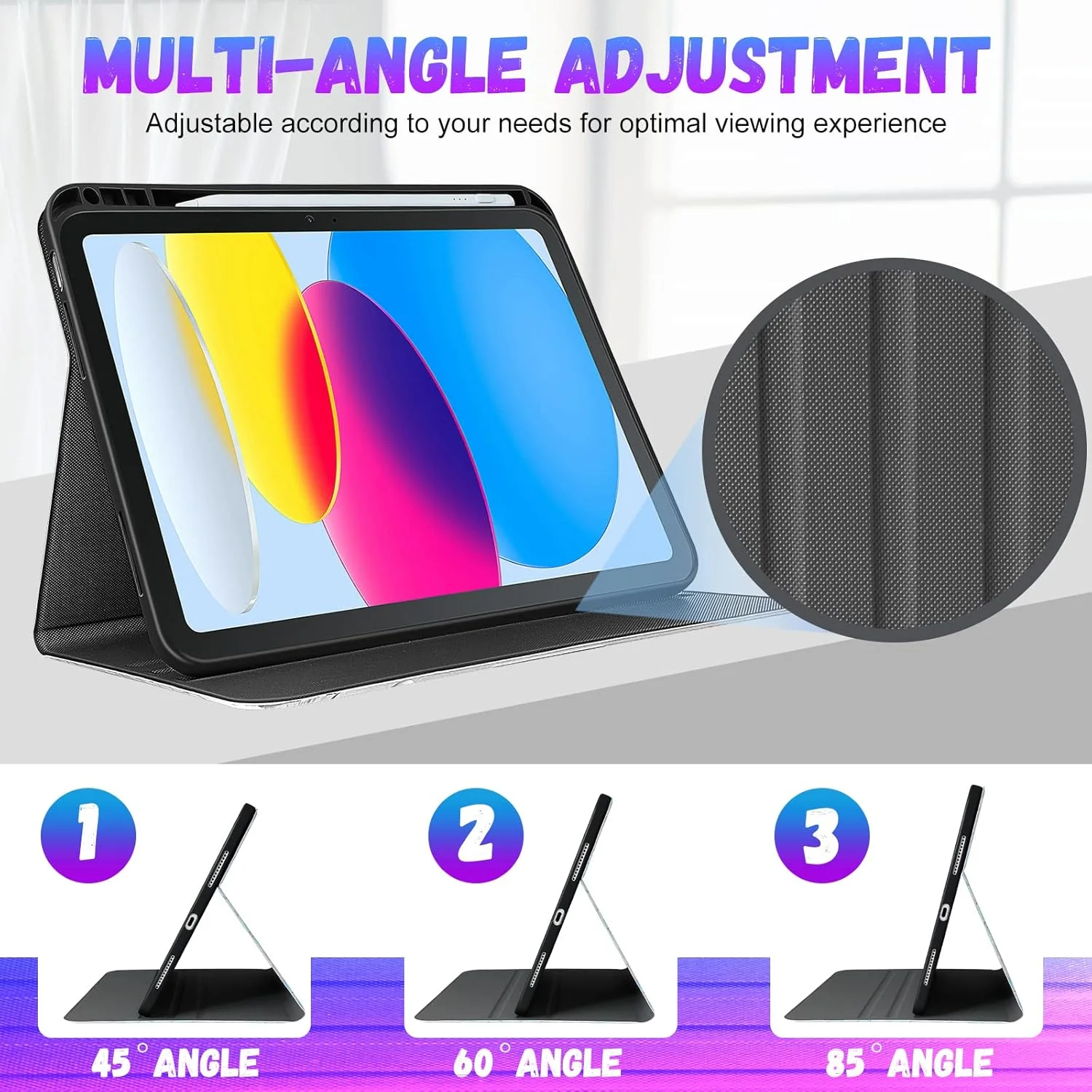 کاور آیپد نسل 10 مدل Uppuppy مناسب آیپد 10.9 اینچی، مناسب آیپد 11 (A16) 2025 دخترانه، کاور فانتزی تبلت با جای مداد، طرح کارتونی دخترانه و جذاب برای اپل 10/11 کاور آیپد نسل 10 مدل Uppuppy مناسب آیپد 10.9 اینچی، مناسب آیپد 11 (A16) 2025 دخترانه، کاور فانتزی تبلت با جای مداد، طرح کارتونی دخترانه و جذاب برای اپل 10/11