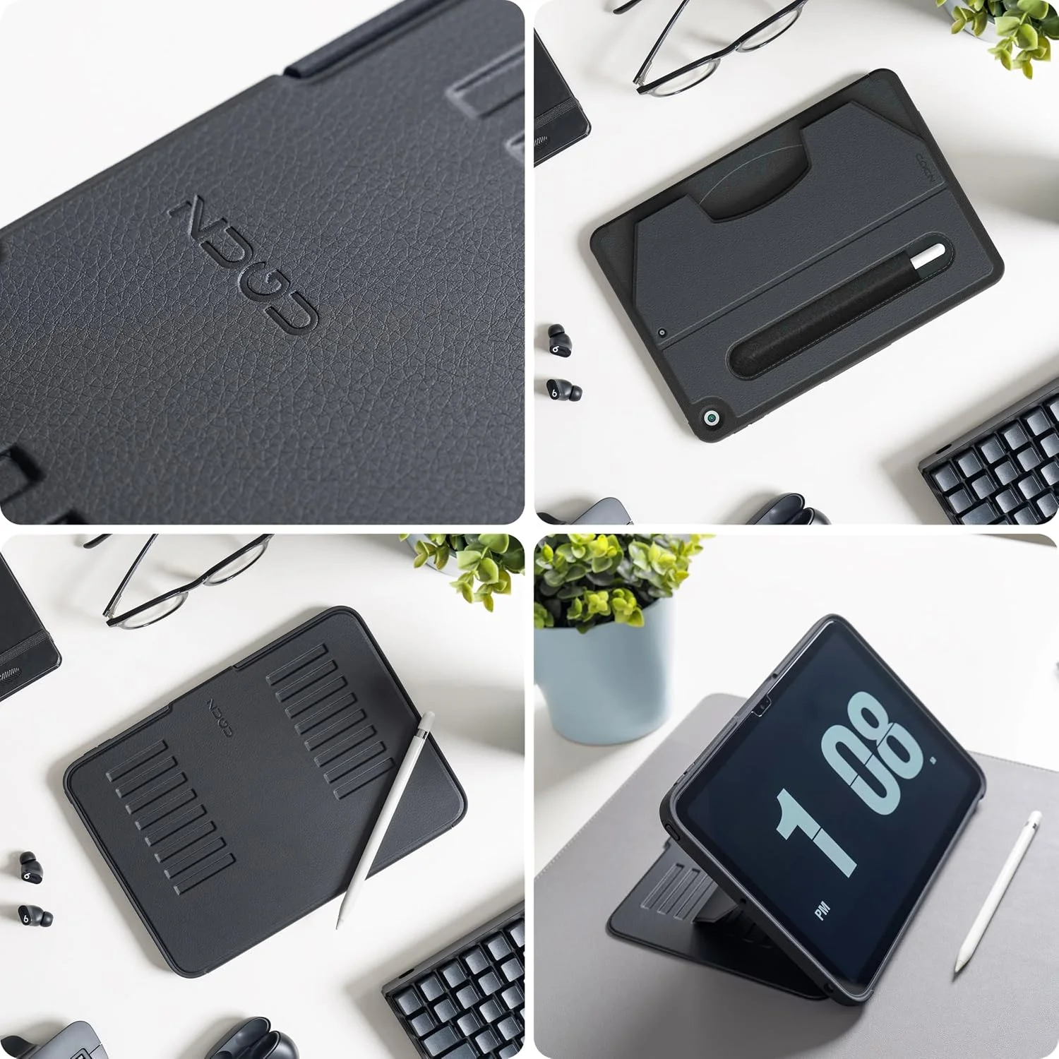 کاور محافظ آیپد 10.2 اینچی ZUGU CASE مدل Muse، طراحی شده برای آیپد 10.2 اینچی (نسل نهم 2021) / (نسل هشتم 2020) / آیپد (نسل هفتم 2019) با استند مغناطیسی مناسب (کاور با قابلیت خواب/بیدار شدن) - مشکی کاور محافظ آیپد 10.2 اینچی ZUGU CASE مدل Muse، طراحی شده برای آیپد 10.2 اینچی (نسل نهم 2021) / (نسل هشتم 2020) / آیپد (نسل هفتم 2019) با استند مغناطیسی مناسب (کاور با قابلیت خواب/بیدار شدن) - مشکی