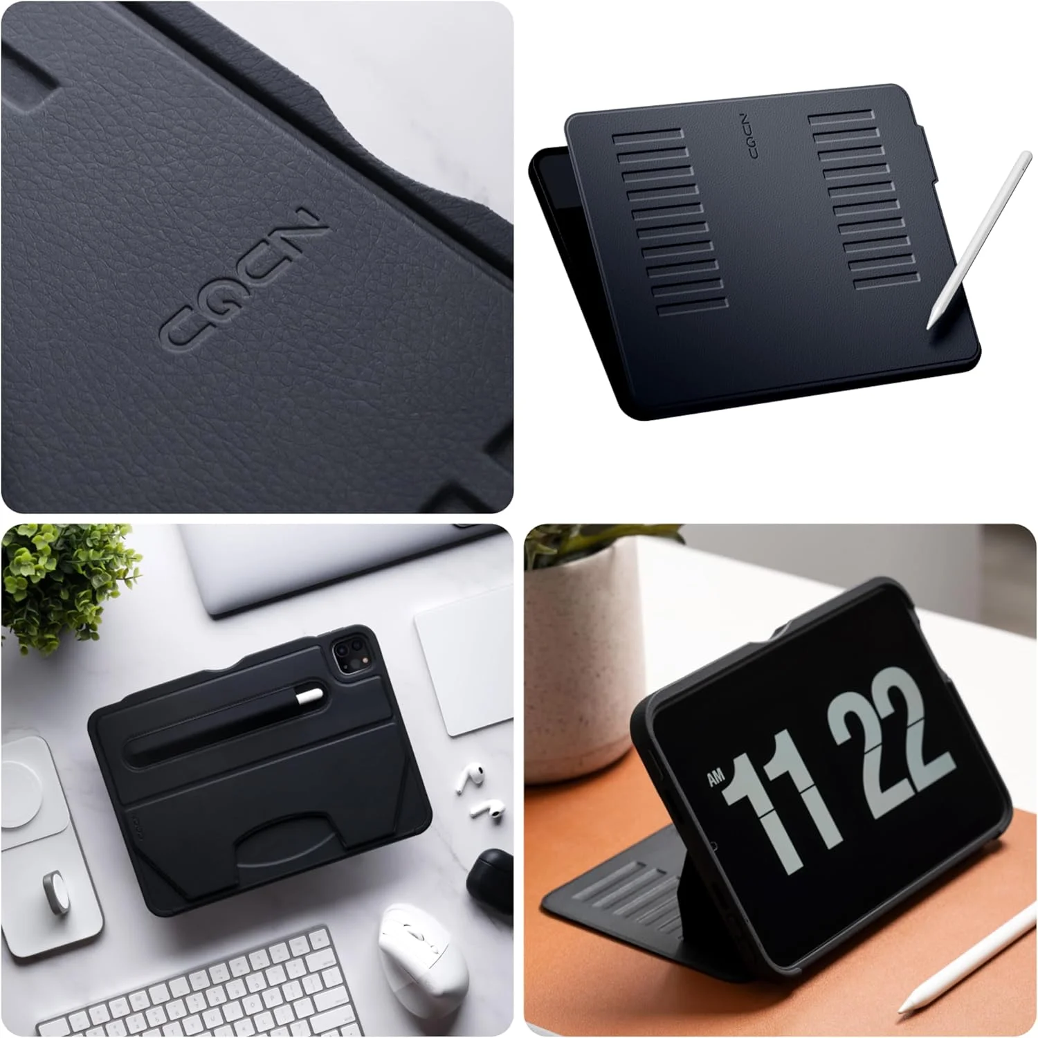 کاور محافظ آیپد پرو 12.9 اینچی ZUGU، طراحی فوق العاده باریک و محافظ برای آیپد پرو 12.9 اینچی (نسل ششم / نسل پنجم)، شارژ بی سیم قلم اپل، استند مغناطیسی مناسب (خواب/بیدار شدن خودکار) - مشکی کاور محافظ آیپد پرو 12.9 اینچی ZUGU، طراحی فوق العاده باریک و محافظ برای آیپد پرو 12.9 اینچی (نسل ششم / نسل پنجم)، شارژ بی سیم قلم اپل، استند مغناطیسی مناسب (خواب/بیدار شدن خودکار) - مشکی