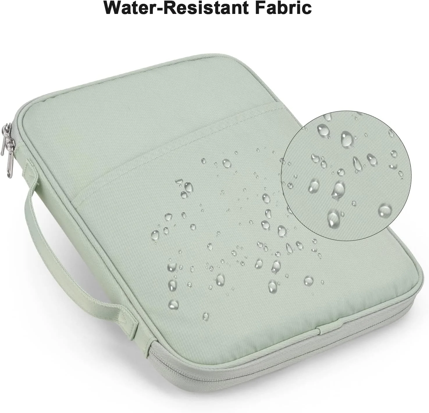 کیف محافظ آیپد پرو 12.9 اینچی Cayeelu، کیف پددار برای آیپد پرو 13 اینچی (M4)، آیپد ایر 13 اینچی (M2)، سرفیس پرو 9/8، گلکسی تب S8+/S9+ 12.4 اینچی (سبز نعنایی - 12.9) کیف محافظ آیپد پرو 12.9 اینچی Cayeelu، کیف پددار برای آیپد پرو 13 اینچی (M4)، آیپد ایر 13 اینچی (M2)، سرفیس پرو 9/8، گلکسی تب S8+/S9+ 12.4 اینچی (سبز نعنایی - 12.9)