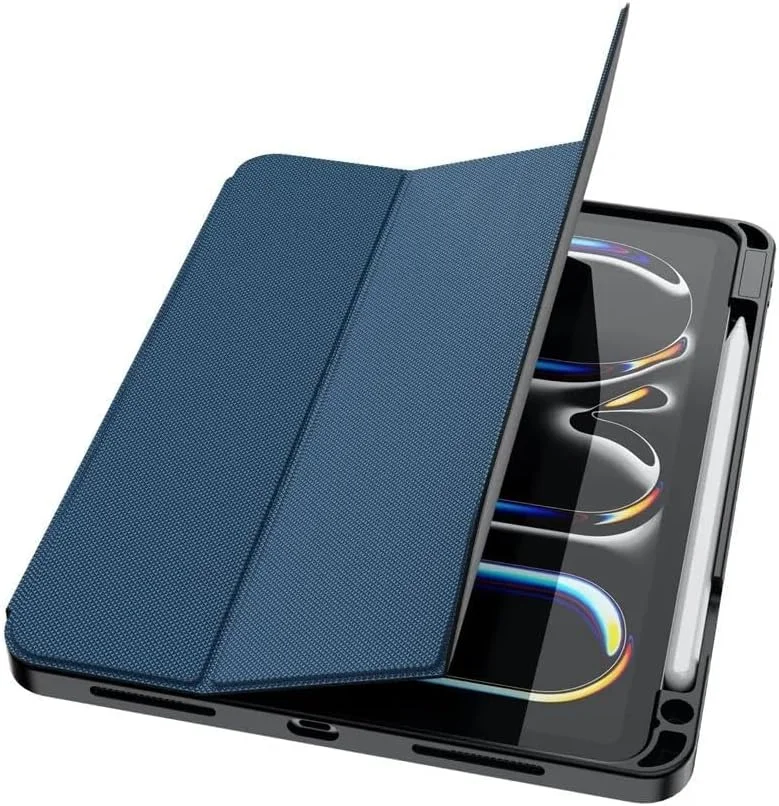 کیف هوگو پریمیوم گرین لاین با جای مداد برای آیپد پرو ۱۱ اینچ، آبی