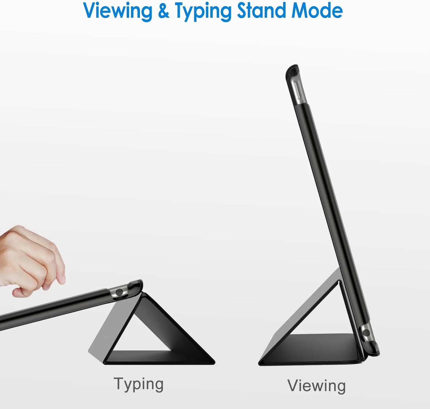 کاور JETech برای آیپد ایر 2 (نه برای آیپد ایر نسخه 1)، کاور هوشمند با قابلیت بیدار/خواب خودکار (مشکی) کاور JETech برای آیپد ایر 2 (نه برای آیپد ایر نسخه 1)، کاور هوشمند با قابلیت بیدار/خواب خودکار (مشکی)