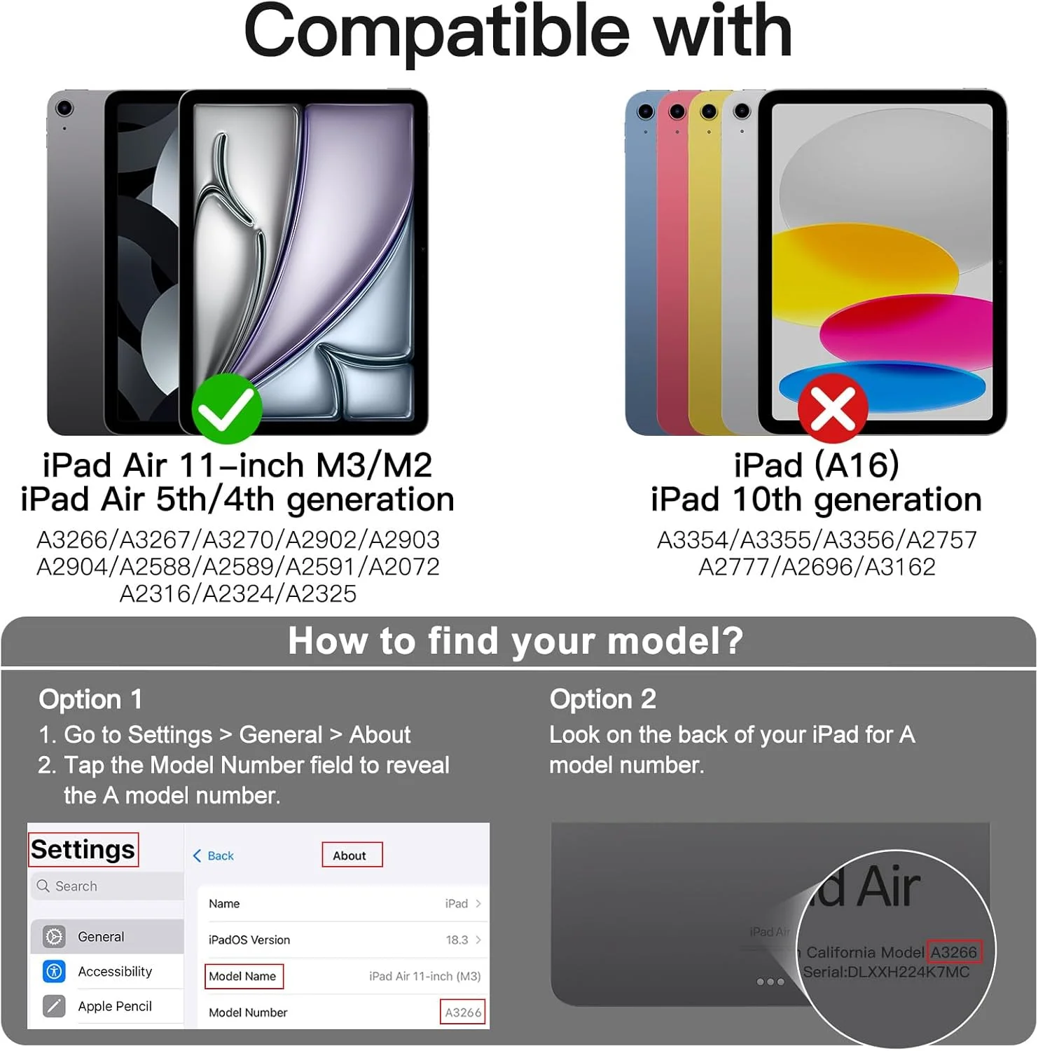 JETech Case for iPad Air 11-Inch M3/M2 (2025/2024), iPad Air 5/4 (2022/2020 5th/4th 10.9-Inch) with Pencil Holder, Clear Transparent Back Slim Stand Shockproof Tablet Cover (Light Purple)