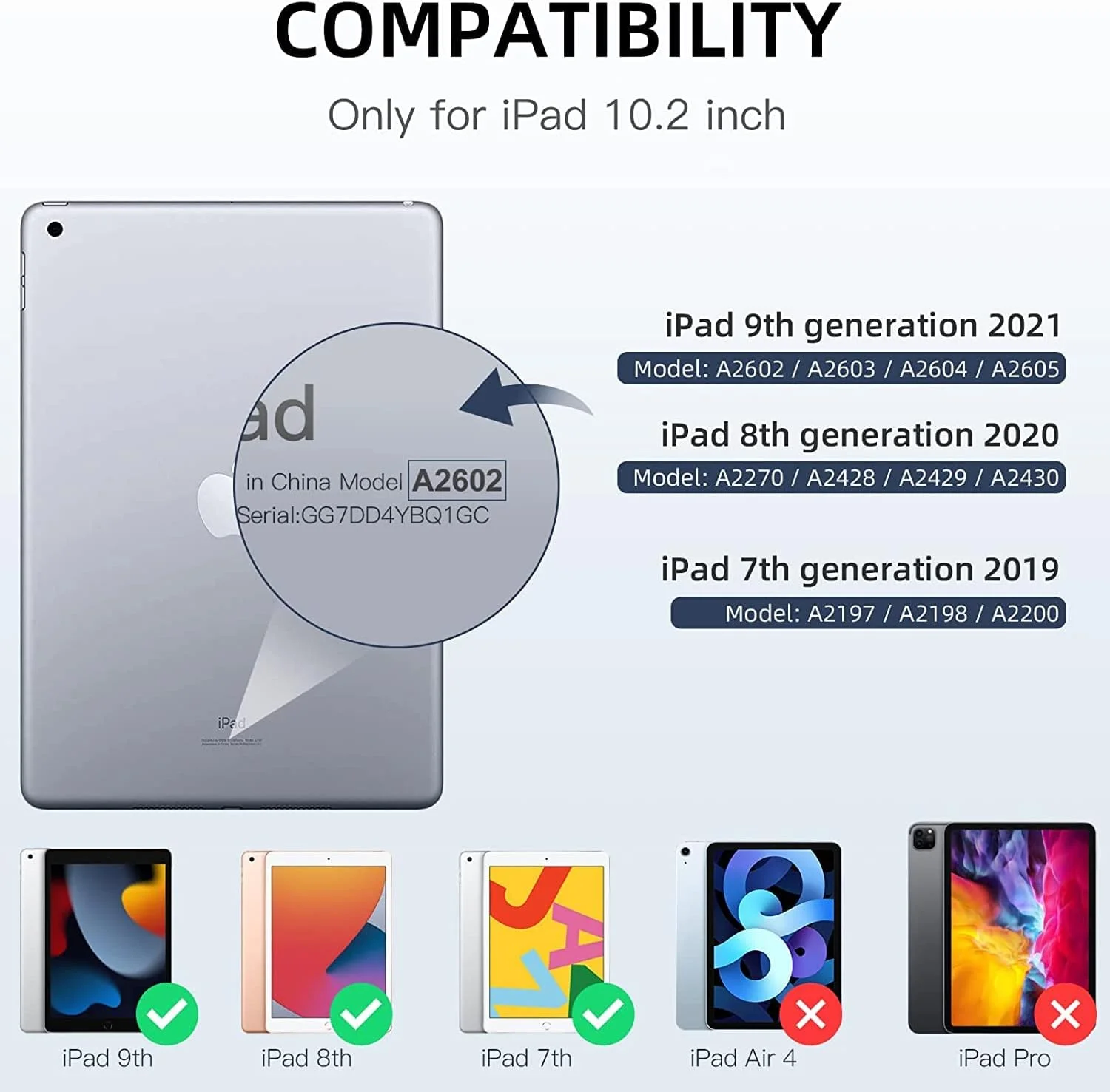 کاور مستن سازگار با آیپد نسل 9/8/7، کاور آیپد 10.2 اینچی با جای قلم، کاور پشتی هوشمند TPU برای آیپد 2021/2020/2019، بیدار/خواب خودکار، اسطوخودوس کاور مستن سازگار با آیپد نسل 9/8/7، کاور آیپد 10.2 اینچی با جای قلم، کاور پشتی هوشمند TPU برای آیپد 2021/2020/2019، بیدار/خواب خودکار، اسطوخودوس