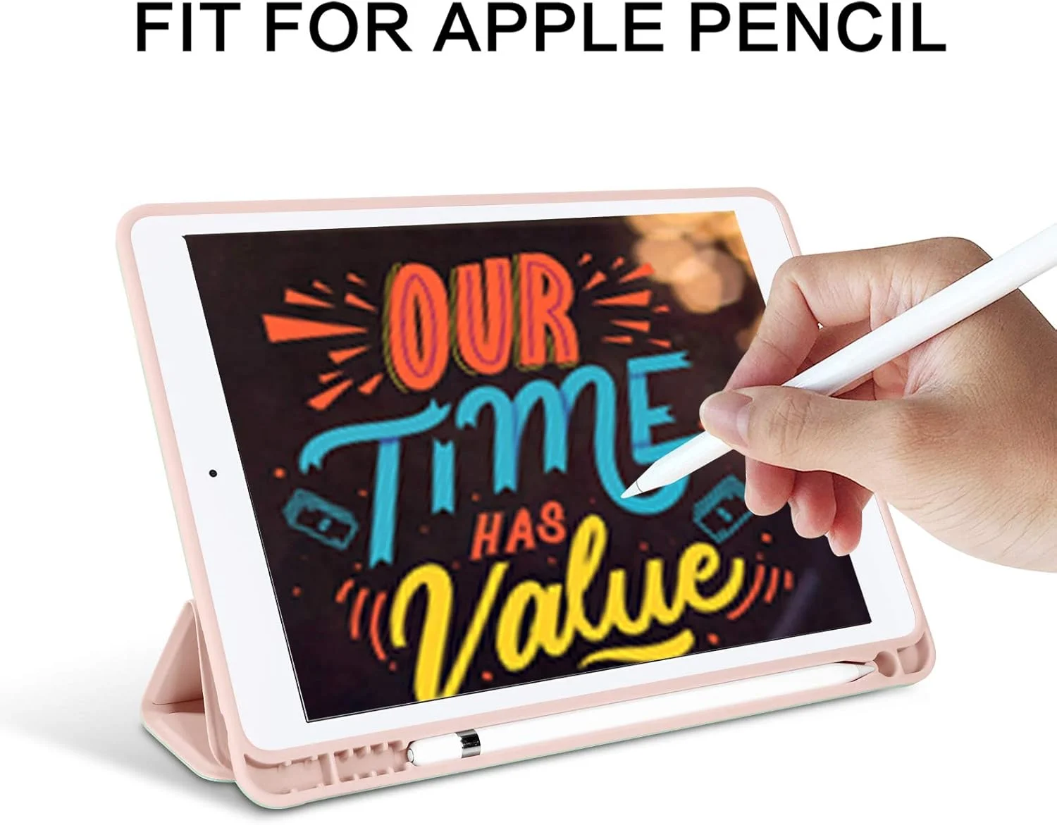 کیف BENTOBEN برای آیپد ایر 10.5 اینچ (نسل سوم) 2019 / آیپد پرو 10.5 اینچ 2017 با نگهدارنده قلم، کیف محافظ تبلت ممتاز، پوشش هوشمند پشتی TPU نرم و باریک با قابلیت خواب/بیداری خودکار برای اپل آیپد ایر 3 10.5، صورتی کیف BENTOBEN برای آیپد ایر 10.5 اینچ (نسل سوم) 2019 / آیپد پرو 10.5 اینچ 2017 با نگهدارنده قلم، کیف محافظ تبلت ممتاز، پوشش هوشمند پشتی TPU نرم و باریک با قابلیت خواب/بیداری خودکار برای اپل آیپد ایر 3 10.5، صورتی