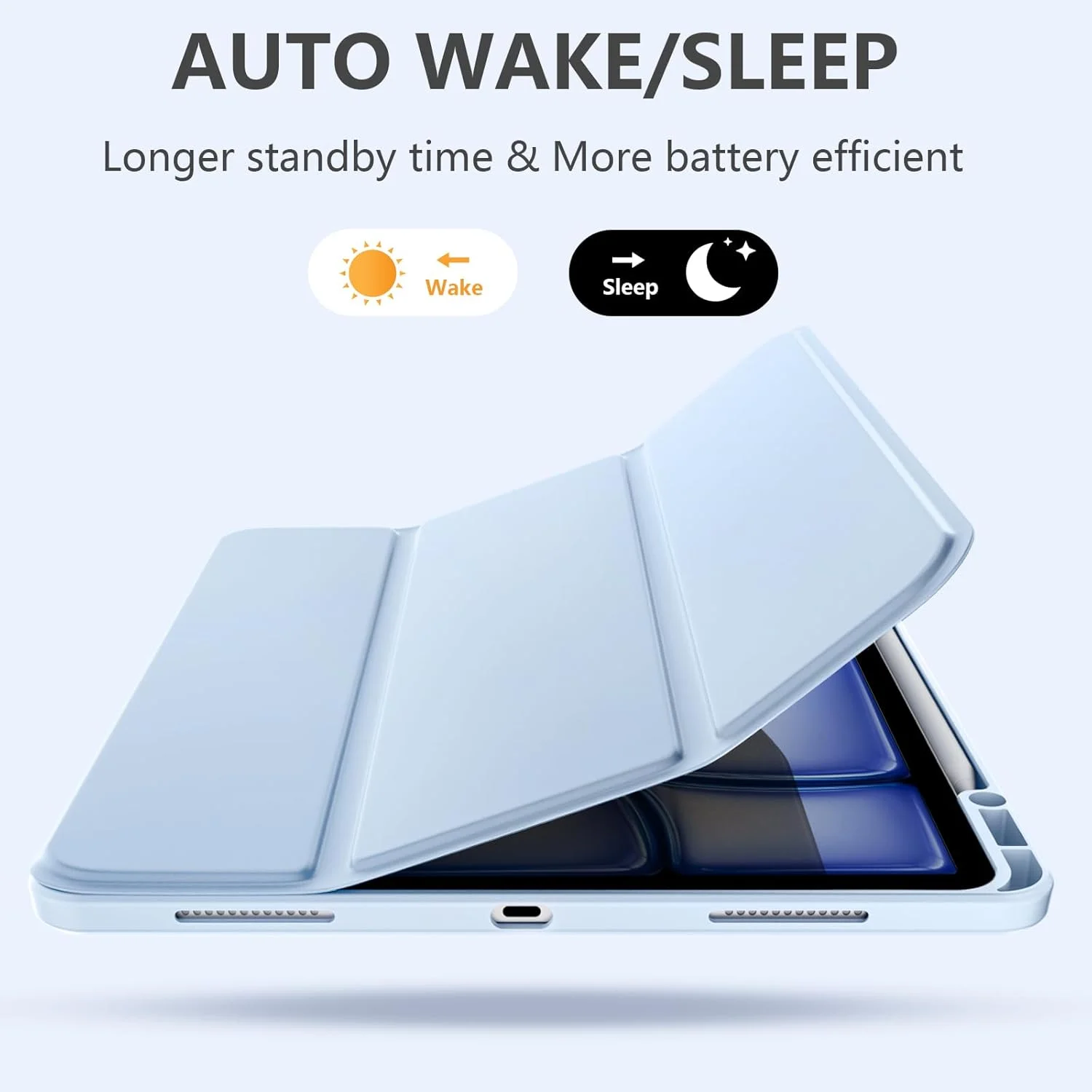 کاور مستن برای آیپد ایر ۱۳ اینچ M2 سال ۲۰۲۴ با جای قلم، سازگار با آیپد پرو ۱۲.۹ اینچ نسل ششم/پنجم/چهارم/سوم سال ۲۰۲۲/۲۰۲۱/۲۰۲۰/۲۰۱۸، بیدار/خواب خودکار، قاب پشتی شفاف باریک، آبی آسمانی کاور مستن برای آیپد ایر ۱۳ اینچ M2 سال ۲۰۲۴ با جای قلم، سازگار با آیپد پرو ۱۲.۹ اینچ نسل ششم/پنجم/چهارم/سوم سال ۲۰۲۲/۲۰۲۱/۲۰۲۰/۲۰۱۸، بیدار/خواب خودکار، قاب پشتی شفاف باریک، آبی آسمانی