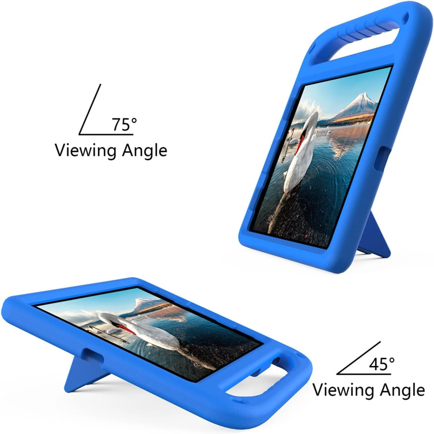 کیف تبلت کودکانه Lukione سازگار با Apple iPad Air 13 اینچی M3 2025 (13 اینچ)، روکش سبک و مقاوم در برابر ضربه با دسته و پایه برای دختران، پسران و کودکان کیف تبلت کودکانه Lukione سازگار با Apple iPad Air 13 اینچی M3 2025 (13 اینچ)، روکش سبک و مقاوم در برابر ضربه با دسته و پایه برای دختران، پسران و کودکان