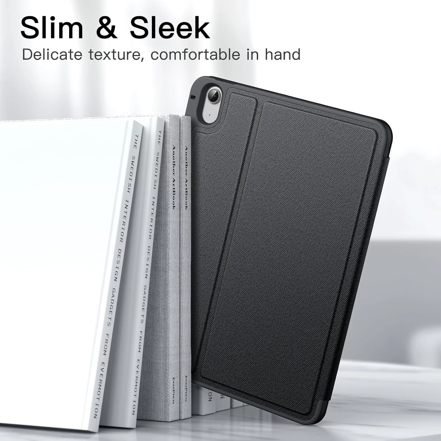 کاور JETech برای آیپد ایر 11 اینچی M3/M2 (2025/2024)، آیپد ایر 5/4 (2022/2020 نسل پنجم/چهارم 10.9 اینچی) با جای قلم، کاور محافظ تبلت باریک با قابلیت استند، زاویه دید چندگانه (مشکی) کاور JETech برای آیپد ایر 11 اینچی M3/M2 (2025/2024)، آیپد ایر 5/4 (2022/2020 نسل پنجم/چهارم 10.9 اینچی) با جای قلم، کاور محافظ تبلت باریک با قابلیت استند، زاویه دید چندگانه (مشکی)