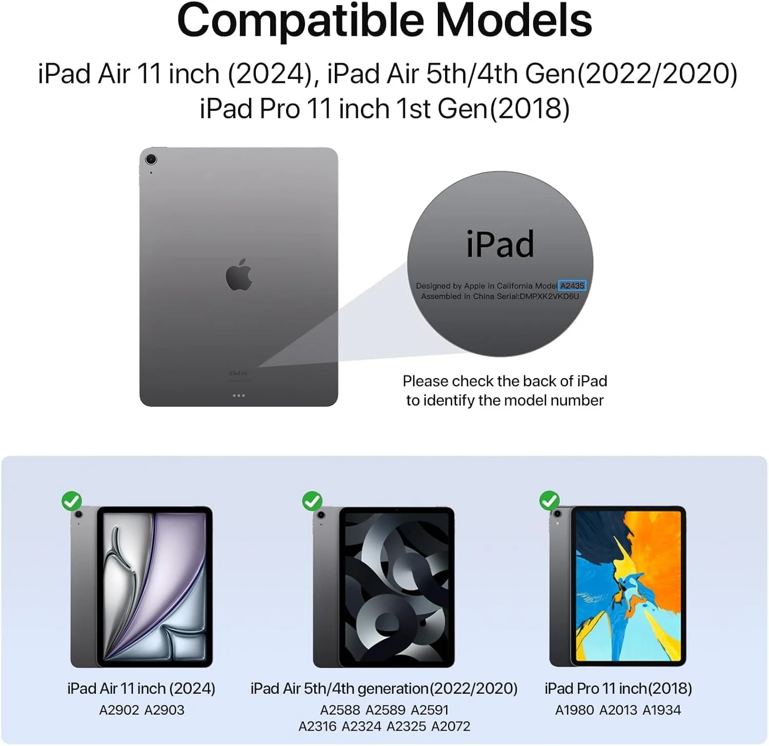 Case For iPad Air 11 Inch (M2, 2024), Azonee Magnetic Stand Case for iPad Air 6th/5th/4th Generation with Hidden Pencil Holder, Adjustable Angles, Durable Protection Case For iPad Air 11 Inch (M2, 2024), Azonee Magnetic Stand Case for iPad Air 6th/5th/4th Generation with Hidden Pencil Holder, Adjustable Angles, Durable Protection