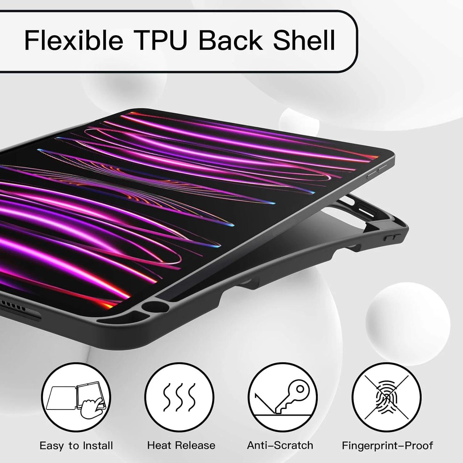 کاور JETech برای آیپد پرو 11 اینچ (مدل 2022/2021/2020) با جای قلم، پشتیبانی از شارژ قلم نسل 2، کاور باریک تبلت با پشت TPU نرم، بیدار/خواب خودکار (مشکی) کاور JETech برای آیپد پرو 11 اینچ (مدل 2022/2021/2020) با جای قلم، پشتیبانی از شارژ قلم نسل 2، کاور باریک تبلت با پشت TPU نرم، بیدار/خواب خودکار (مشکی)