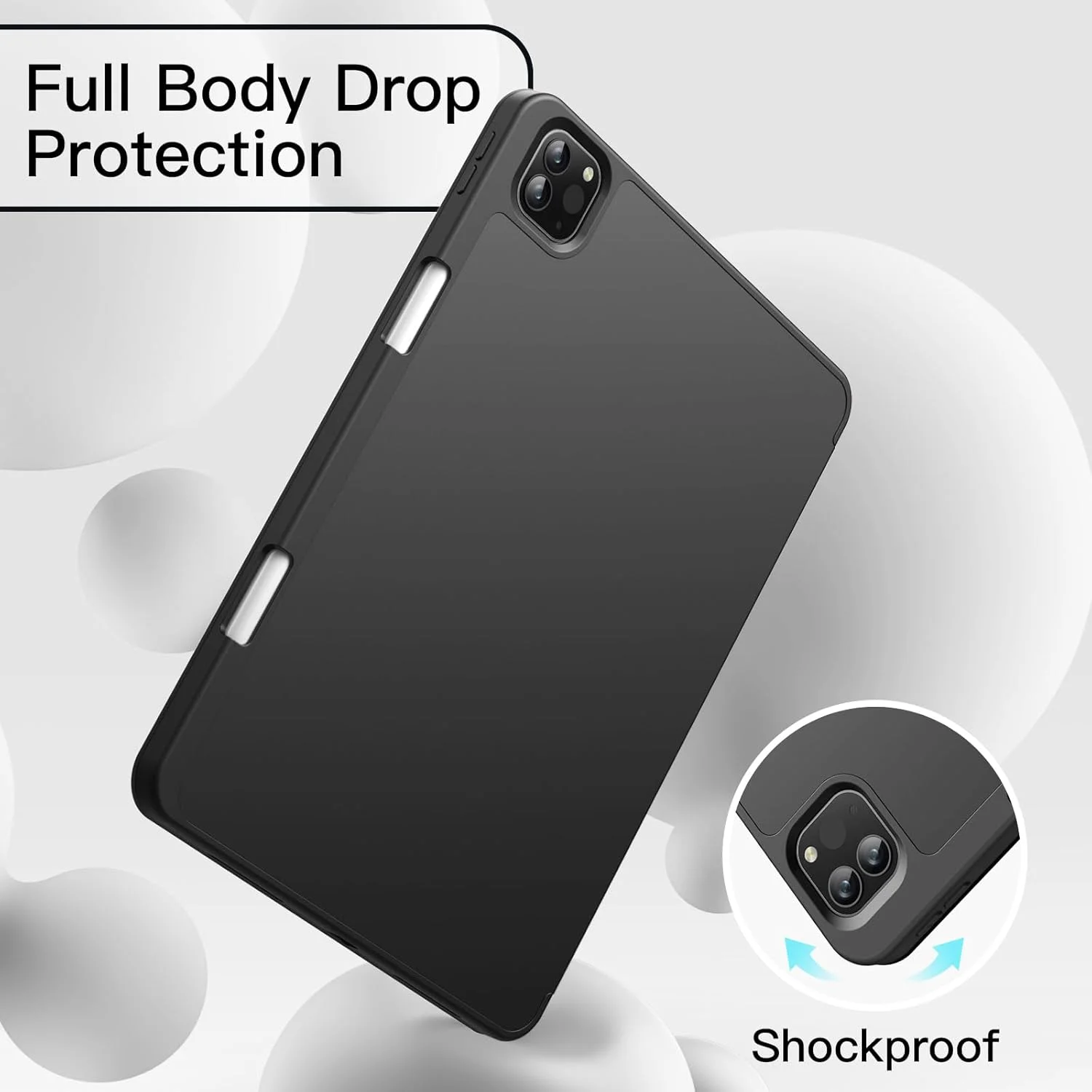 کاور JETech برای آیپد پرو 11 اینچ (مدل 2022/2021/2020) با جای قلم، پشتیبانی از شارژ قلم نسل 2، کاور باریک تبلت با پشت TPU نرم، بیدار/خواب خودکار (مشکی) کاور JETech برای آیپد پرو 11 اینچ (مدل 2022/2021/2020) با جای قلم، پشتیبانی از شارژ قلم نسل 2، کاور باریک تبلت با پشت TPU نرم، بیدار/خواب خودکار (مشکی)