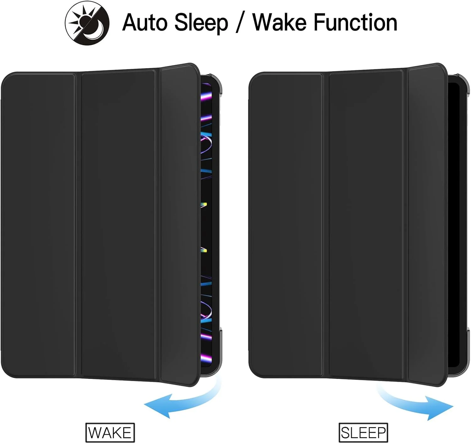 کاور JETech برای آیپد پرو ۱۱ اینچی، مدل ۲۰۲۲/۲۰۲۱/۲۰۲۰/۲۰۱۸، سازگار با قلم، دارای قابلیت بیدار/خواب خودکار (مشکی) کاور JETech برای آیپد پرو ۱۱ اینچی، مدل ۲۰۲۲/۲۰۲۱/۲۰۲۰/۲۰۱۸، سازگار با قلم، دارای قابلیت بیدار/خواب خودکار (مشکی)