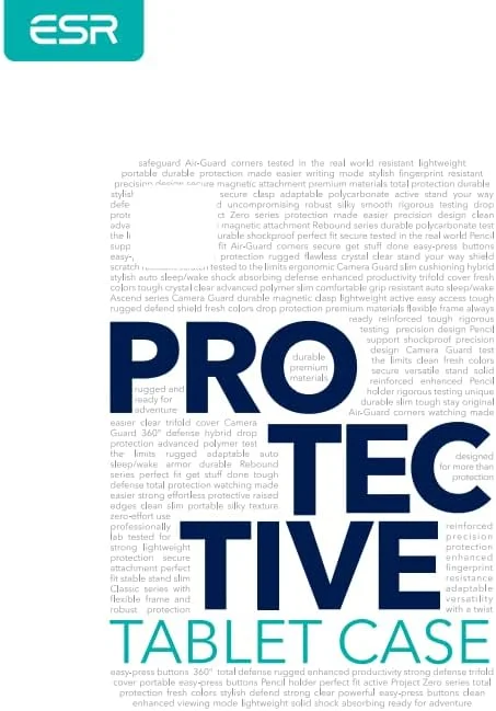 کاور آهنربایی ESR مناسب آیپد پرو 11 اینچ (2022/2021/2020)، اتصال مغناطیسی راحت، استند دو حالته، پشتیبانی کامل از قلم 2، حالت خواب/بیدار خودکار، مشکی کاور آهنربایی ESR مناسب آیپد پرو 11 اینچ (2022/2021/2020)، اتصال مغناطیسی راحت، استند دو حالته، پشتیبانی کامل از قلم 2، حالت خواب/بیدار خودکار، مشکی