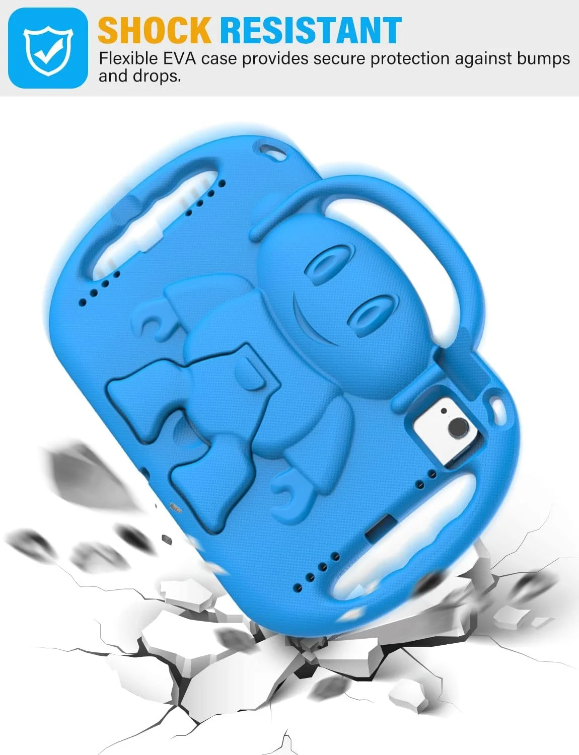 کیف کودکانه SUPLIK مناسب برای آیپد نسل 10 و ایر 11 اینچ (M2) 2024 و ایر نسل 5/4 10.9 اینچ و پرو 11، کیف بادوام و ضد ضربه با بند شانه ای، دسته و پایه برای تبلت های 10.9 و 11 اینچی اپل آیپد، آبی کیف کودکانه SUPLIK مناسب برای آیپد نسل 10 و ایر 11 اینچ (M2) 2024 و ایر نسل 5/4 10.9 اینچ و پرو 11، کیف بادوام و ضد ضربه با بند شانه ای، دسته و پایه برای تبلت های 10.9 و 11 اینچی اپل آیپد، آبی