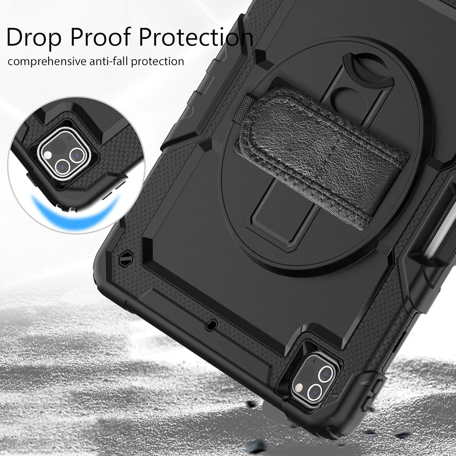 Next Plug ipad pro 12.9 Inch Case Cover with Hand Strap screen protection Kids Tablet Cover with 3 layer Protection and pen pencil holder for ipad pro 6/5/4/3 generation (2022/2021/2020/2018). Next Plug ipad pro 12.9 Inch Case Cover with Hand Strap screen protection Kids Tablet Cover with 3 layer Protection and pen pencil holder for ipad pro 6/5/4/3 generation (2022/2021/2020/2018).