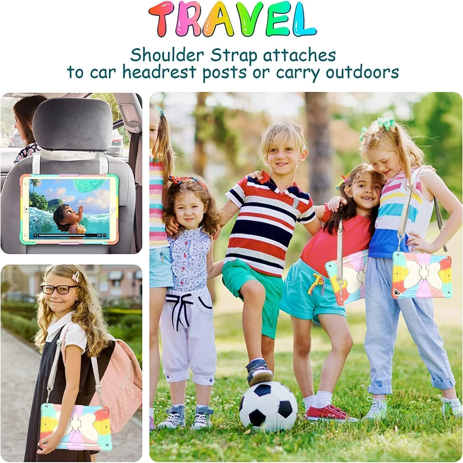 کاور آیپد ایر 11 اینچ آواکوت 2024 با پایه پروانه ای و نگهدارنده قلم، کاور محافظ سنگین و مقاوم آیپد ایر نسل ششم 11 اینچی مناسب کودکان و دختران مدل A2899/A2900 - رنگین کمان کاور آیپد ایر 11 اینچ آواکوت 2024 با پایه پروانه ای و نگهدارنده قلم، کاور محافظ سنگین و مقاوم آیپد ایر نسل ششم 11 اینچی مناسب کودکان و دختران مدل A2899/A2900 - رنگین کمان