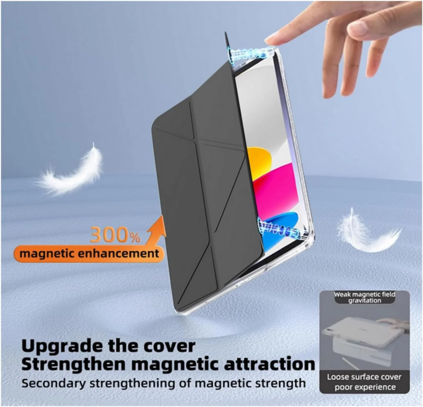 کیف محافظ شفاف ضد ضربه 6 در 1 SKEIDO برای آیپد (A16) نسل 11/10 (2025/2022) با جایگاه مداد اپل و محل نگهداری آداپتور، روکش سه تایی Y شکل، بدنه پشتی سخت (مشکی) کیف محافظ شفاف ضد ضربه 6 در 1 SKEIDO برای آیپد (A16) نسل 11/10 (2025/2022) با جایگاه مداد اپل و محل نگهداری آداپتور، روکش سه تایی Y شکل، بدنه پشتی سخت (مشکی)