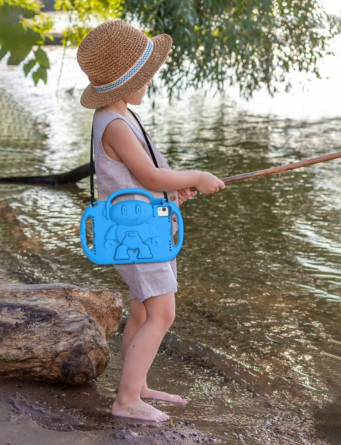 کیف کودکانه SUPLIK مناسب برای آیپد نسل 10 و ایر 11 اینچ (M2) 2024 و ایر نسل 5/4 10.9 اینچ و پرو 11، کیف بادوام و ضد ضربه با بند شانه ای، دسته و پایه برای تبلت های 10.9 و 11 اینچی اپل آیپد، آبی کیف کودکانه SUPLIK مناسب برای آیپد نسل 10 و ایر 11 اینچ (M2) 2024 و ایر نسل 5/4 10.9 اینچ و پرو 11، کیف بادوام و ضد ضربه با بند شانه ای، دسته و پایه برای تبلت های 10.9 و 11 اینچی اپل آیپد، آبی