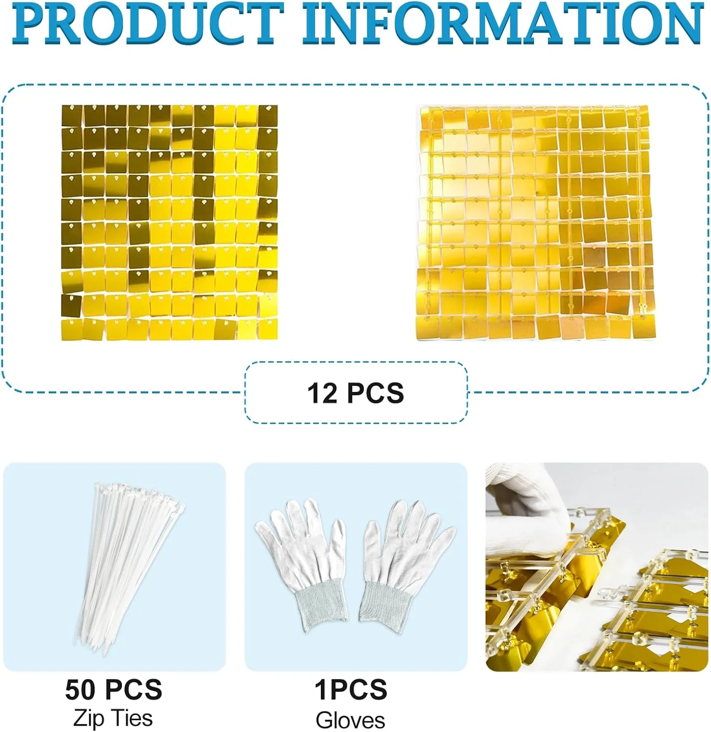 پس زمینه دیوار پولکی طلایی ایمارت، 12 عدد پنل پولکی سفارشی، پس زمینه تزئینات براق برای عروسی، جشن فارغ التحصیلی، تولد، ولنتاین، دیسکو، سالگرد پس زمینه دیوار پولکی طلایی ایمارت، 12 عدد پنل پولکی سفارشی، پس زمینه تزئینات براق برای عروسی، جشن فارغ التحصیلی، تولد، ولنتاین، دیسکو، سالگرد